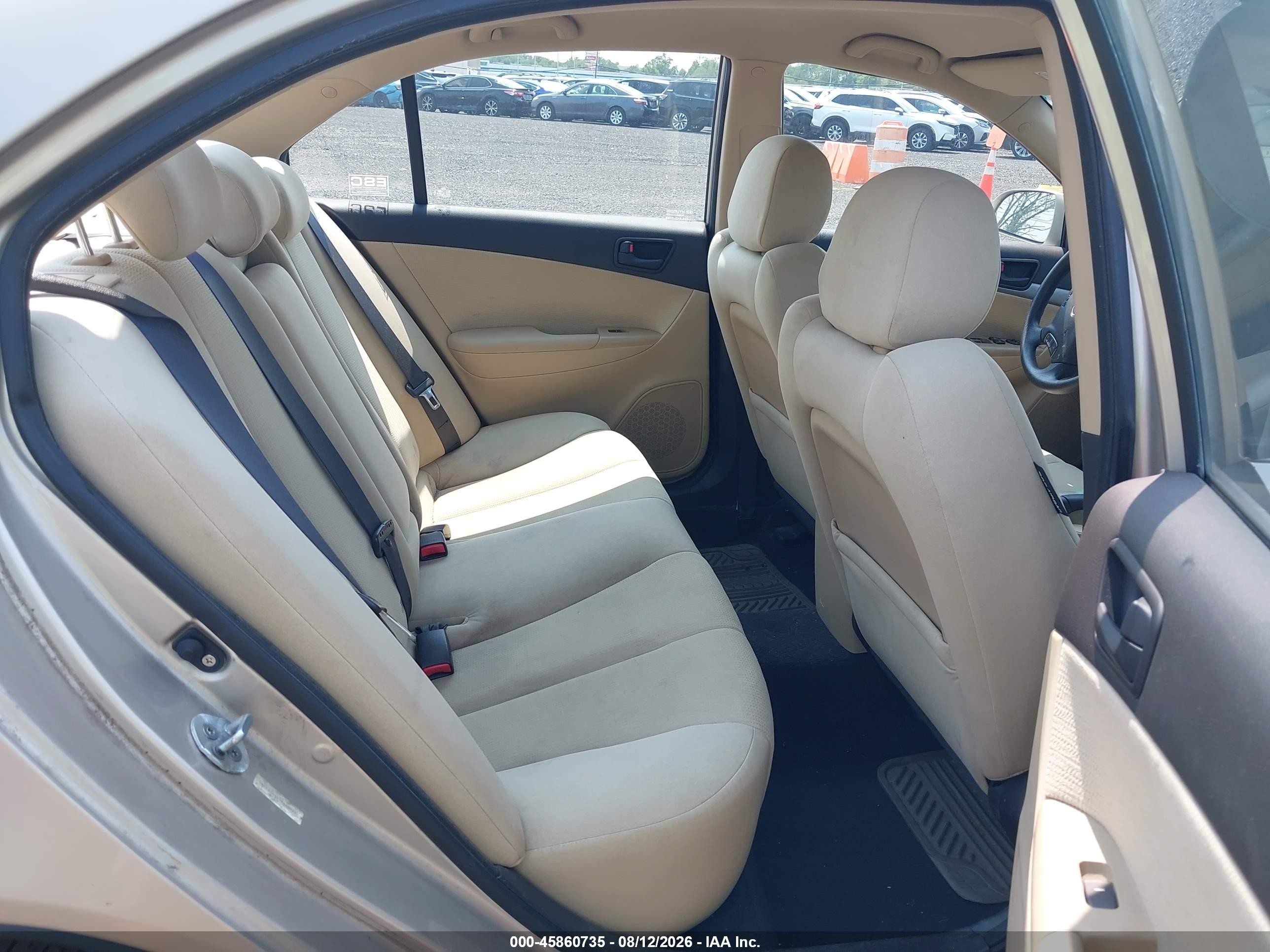 2009 Hyundai Sonata Gls Золотой vin: 5NPET46CX9H440927