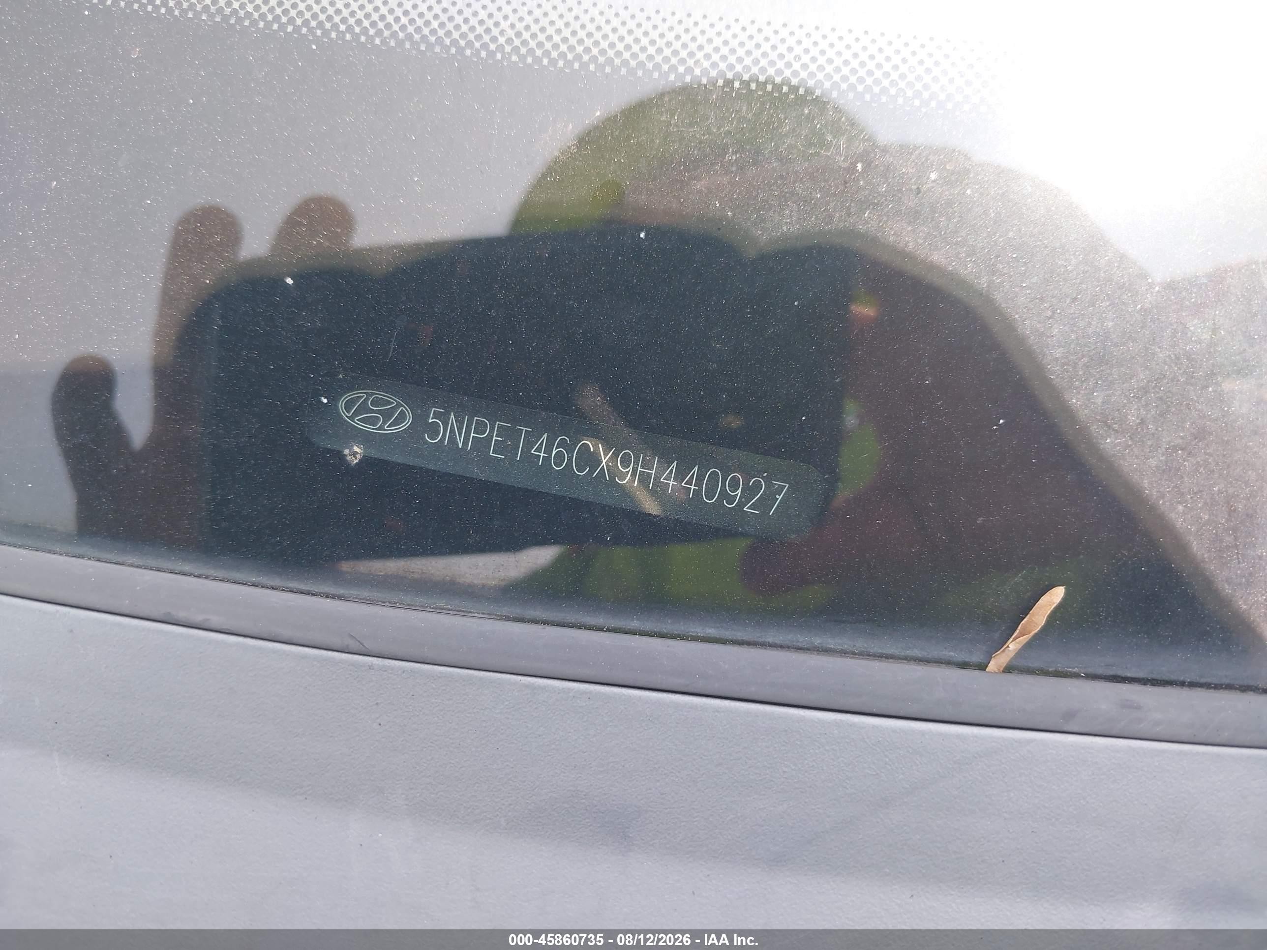 2009 Hyundai Sonata Gls Золотой vin: 5NPET46CX9H440927