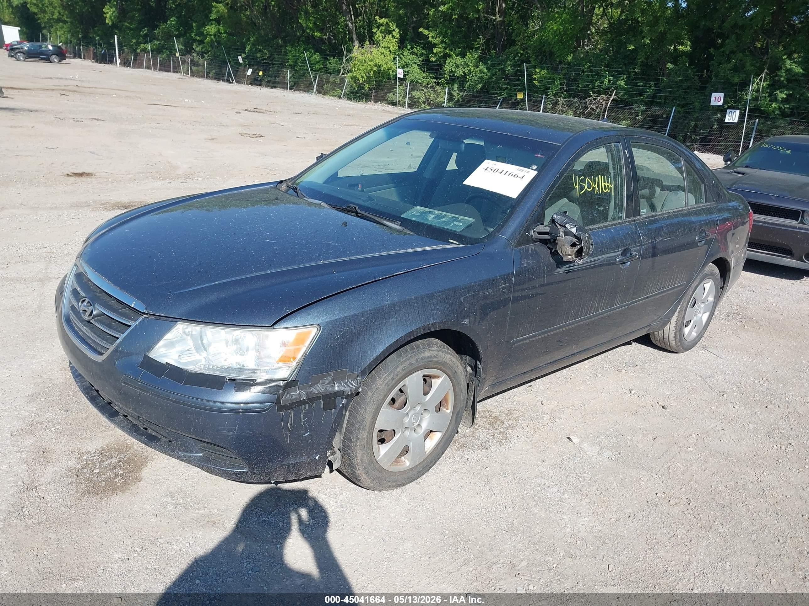 2009 Hyundai Sonata Gls Blue vin: 5NPET46CX9H451099
