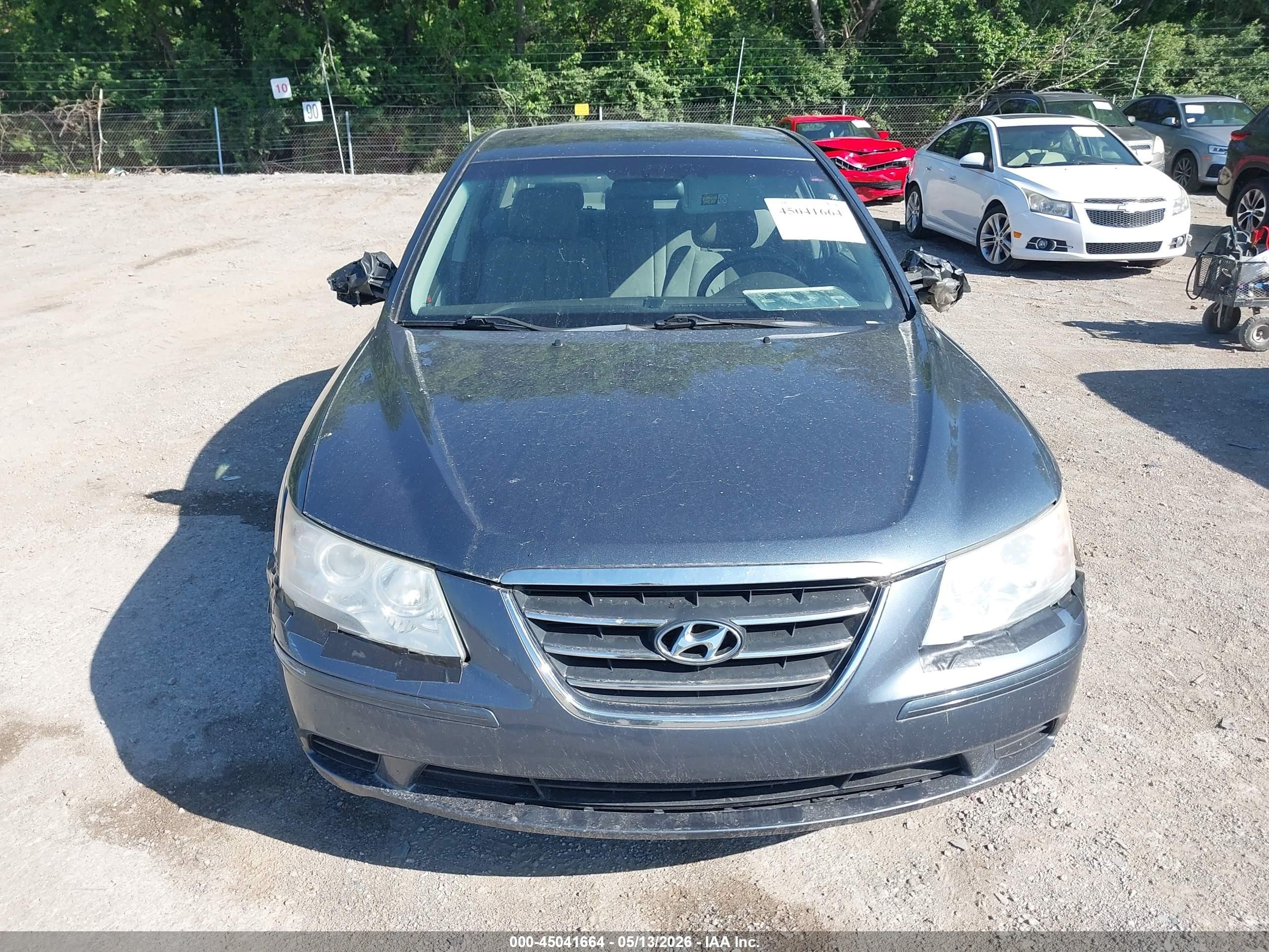 2009 Hyundai Sonata Gls Blue vin: 5NPET46CX9H451099