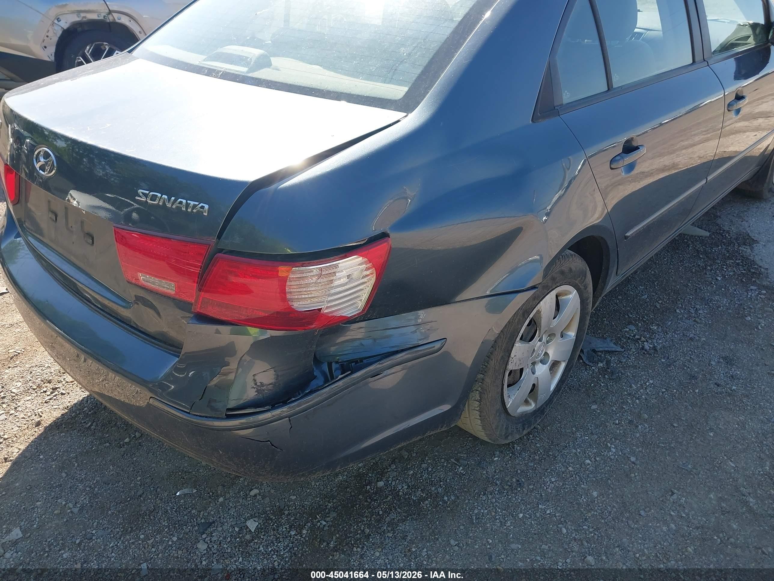 2009 Hyundai Sonata Gls Blue vin: 5NPET46CX9H451099