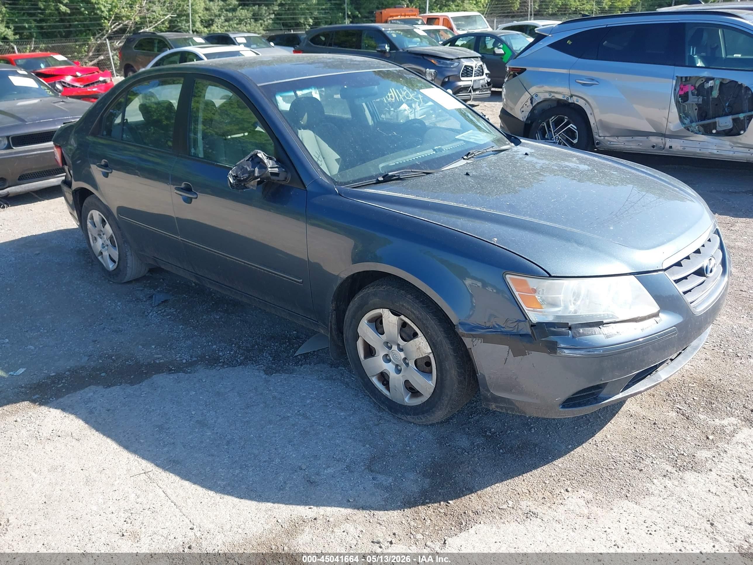 2009 Hyundai Sonata Gls Blue vin: 5NPET46CX9H451099