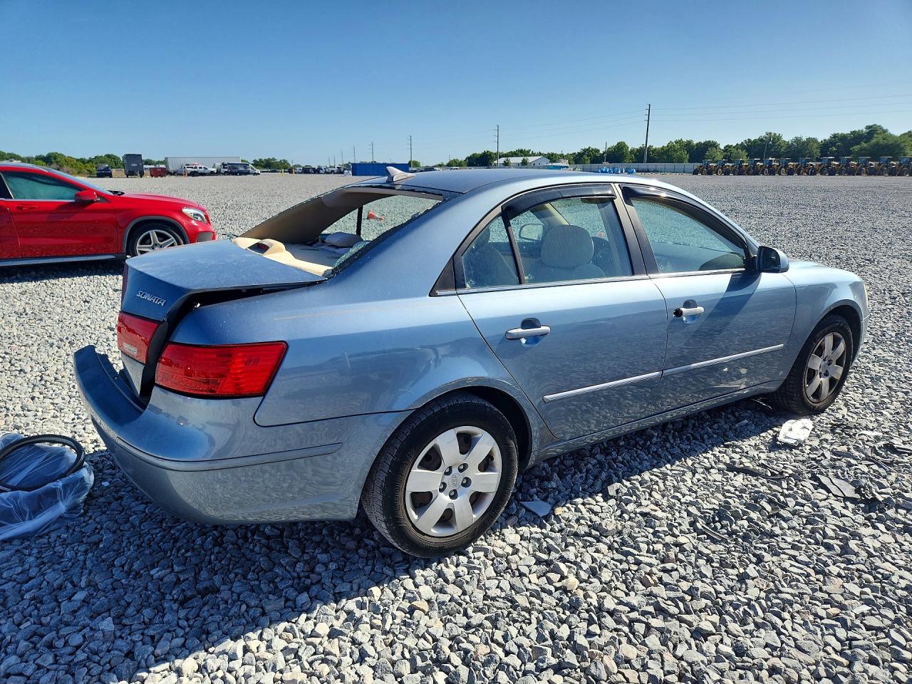 2009 Hyundai Sonata Gls Blue vin: 5NPET46CX9H475239