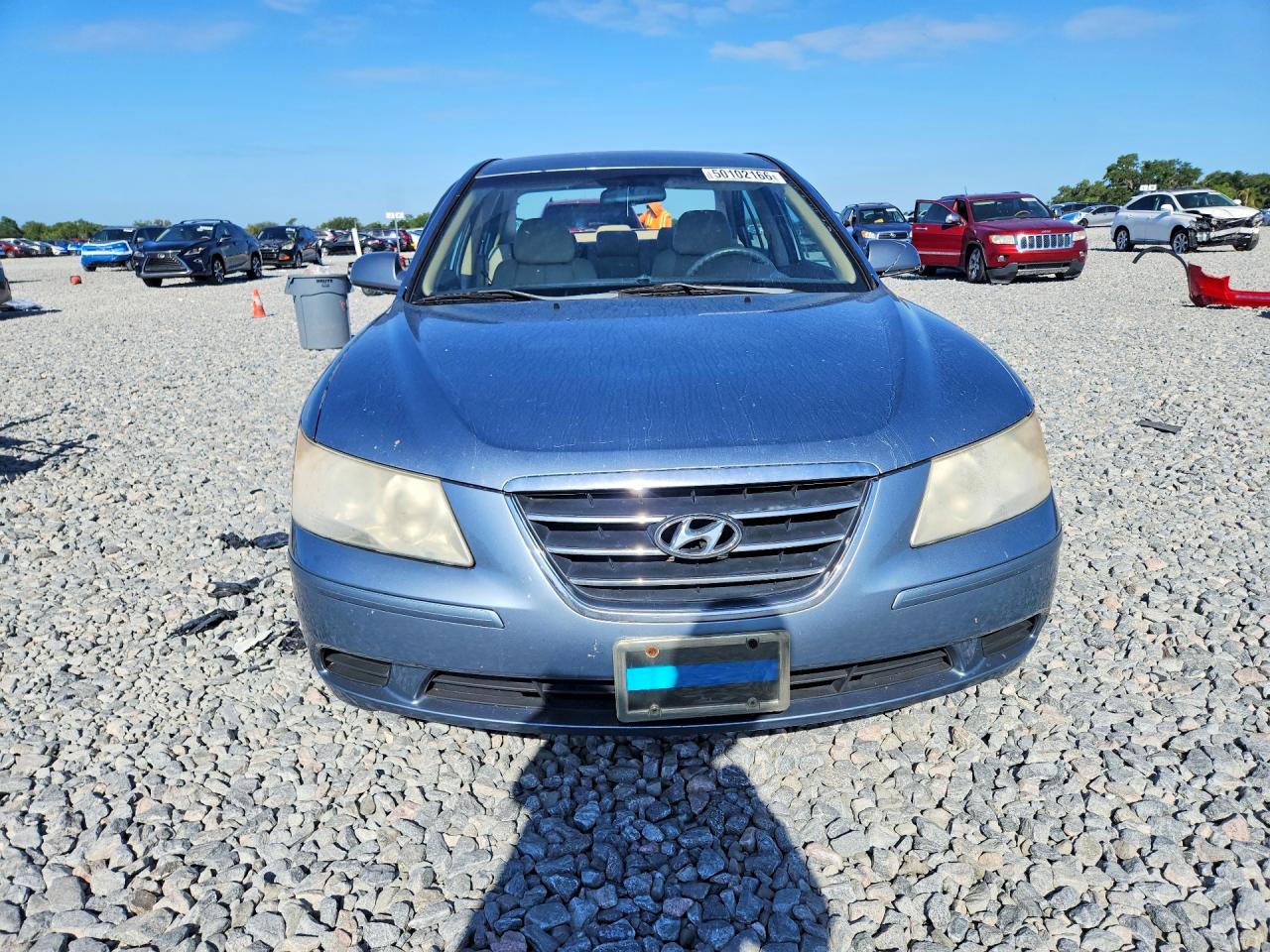 2009 Hyundai Sonata Gls Blue vin: 5NPET46CX9H475239