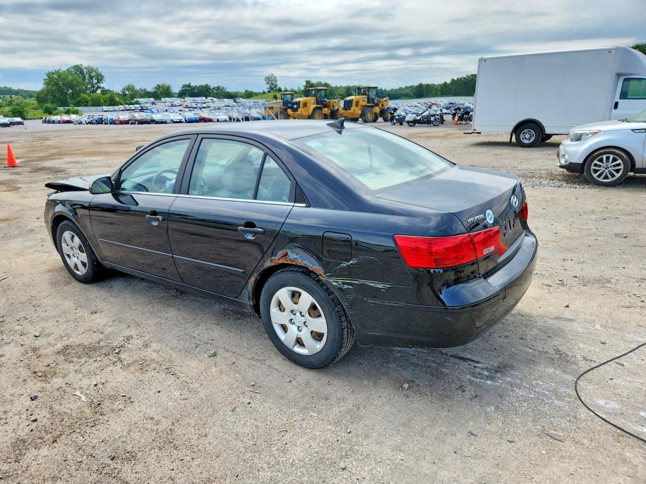2009 Hyundai Sonata Gls Black vin: 5NPET46CX9H475600