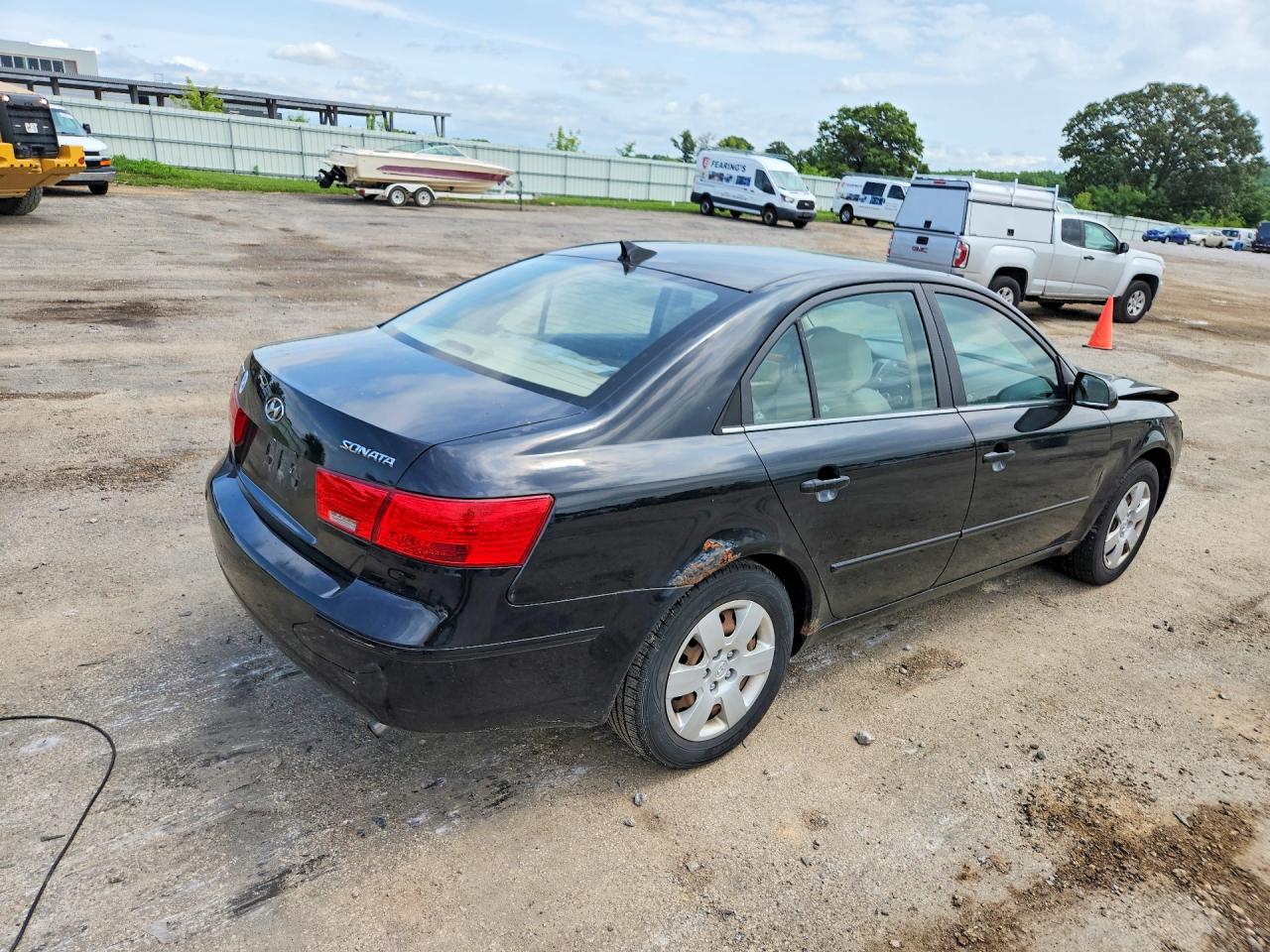 2009 Hyundai Sonata Gls Black vin: 5NPET46CX9H475600