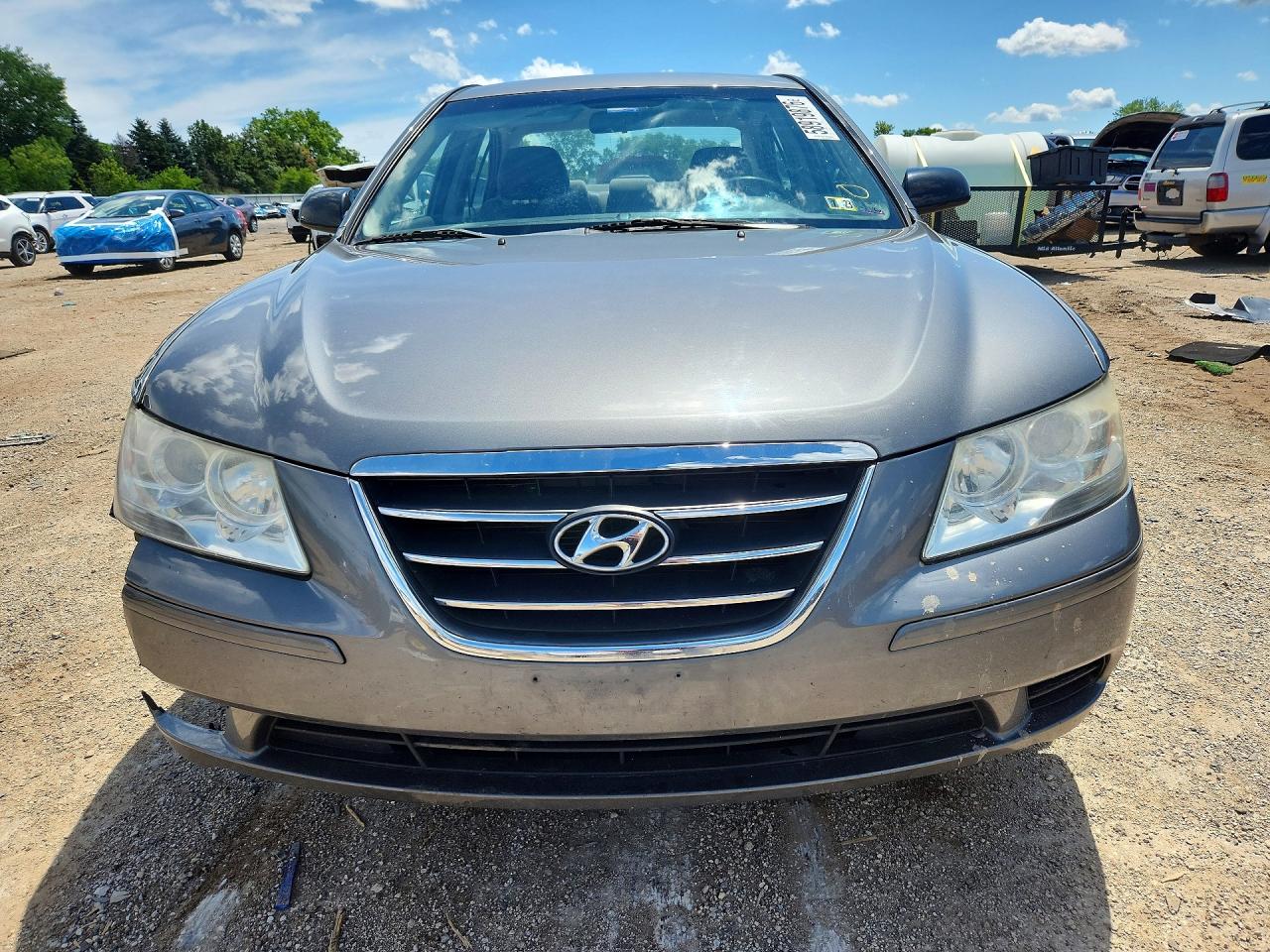 2009 Hyundai Sonata Gls Gray vin: 5NPET46CX9H481199