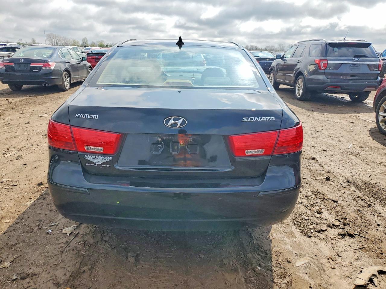 2009 Hyundai Sonata Gls Black vin: 5NPET46CX9H485950