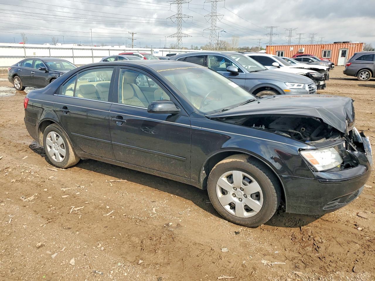 2009 Hyundai Sonata Gls Black vin: 5NPET46CX9H485950