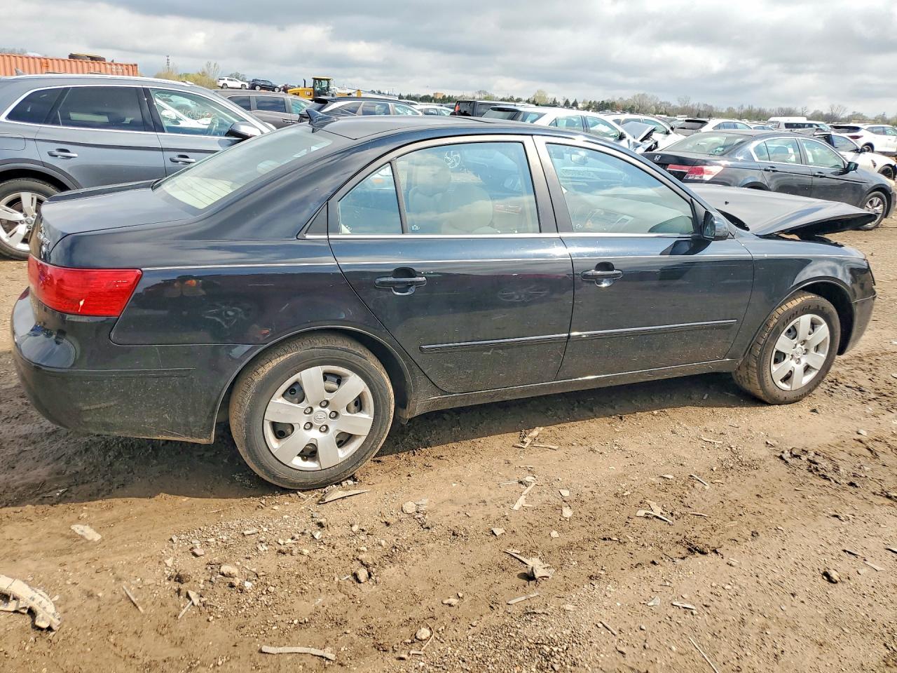 2009 Hyundai Sonata Gls Black vin: 5NPET46CX9H485950