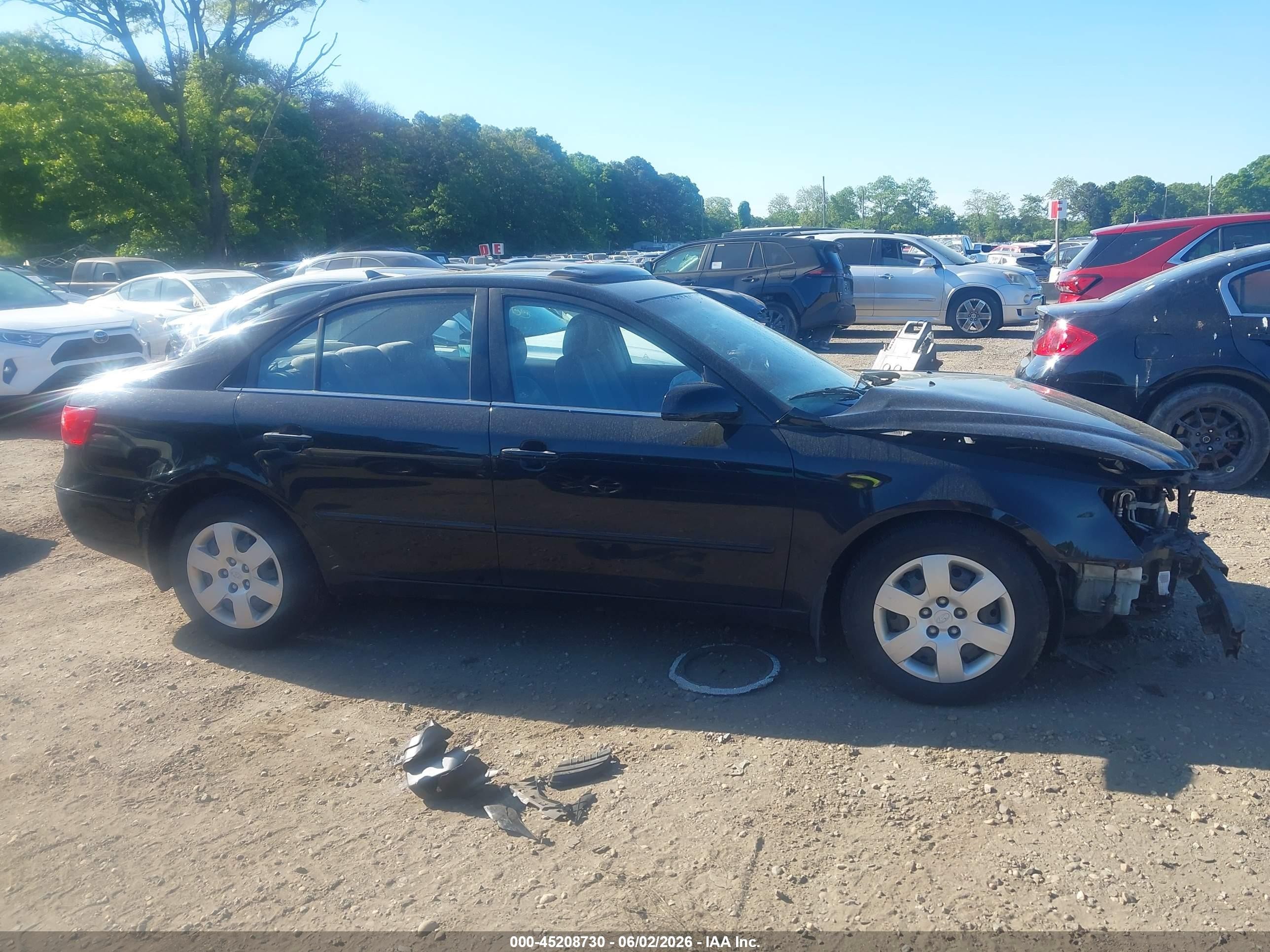 2009 Hyundai Sonata Gls Black vin: 5NPET46CX9H502777