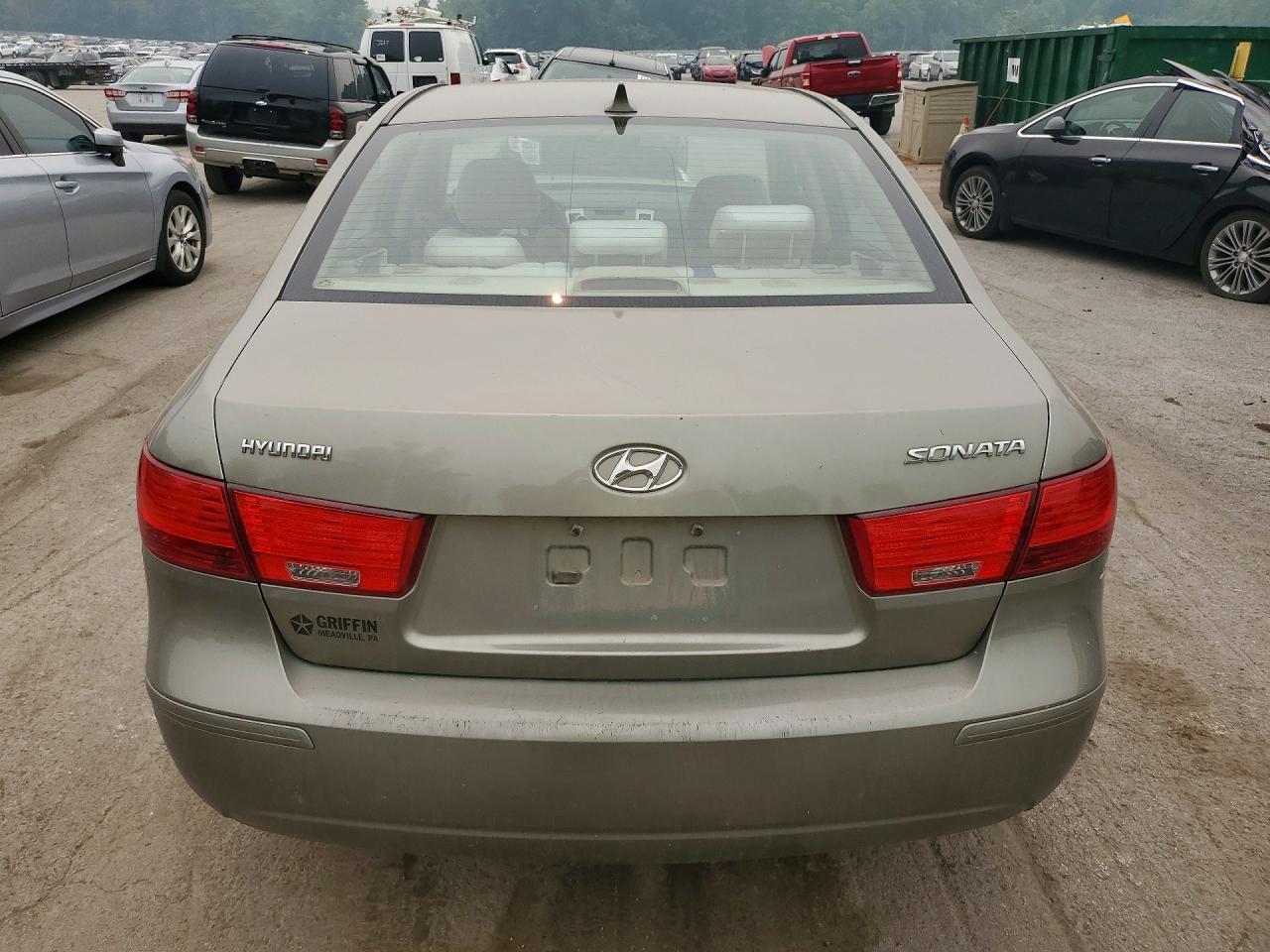 2009 Hyundai Sonata Gls Green vin: 5NPET46CX9H537836