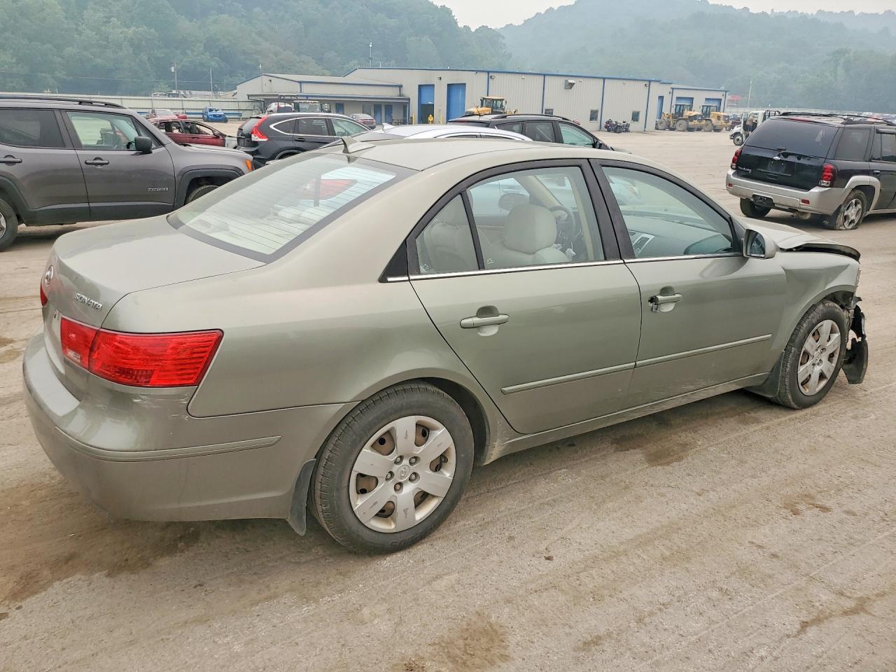 2009 Hyundai Sonata Gls Green vin: 5NPET46CX9H537836