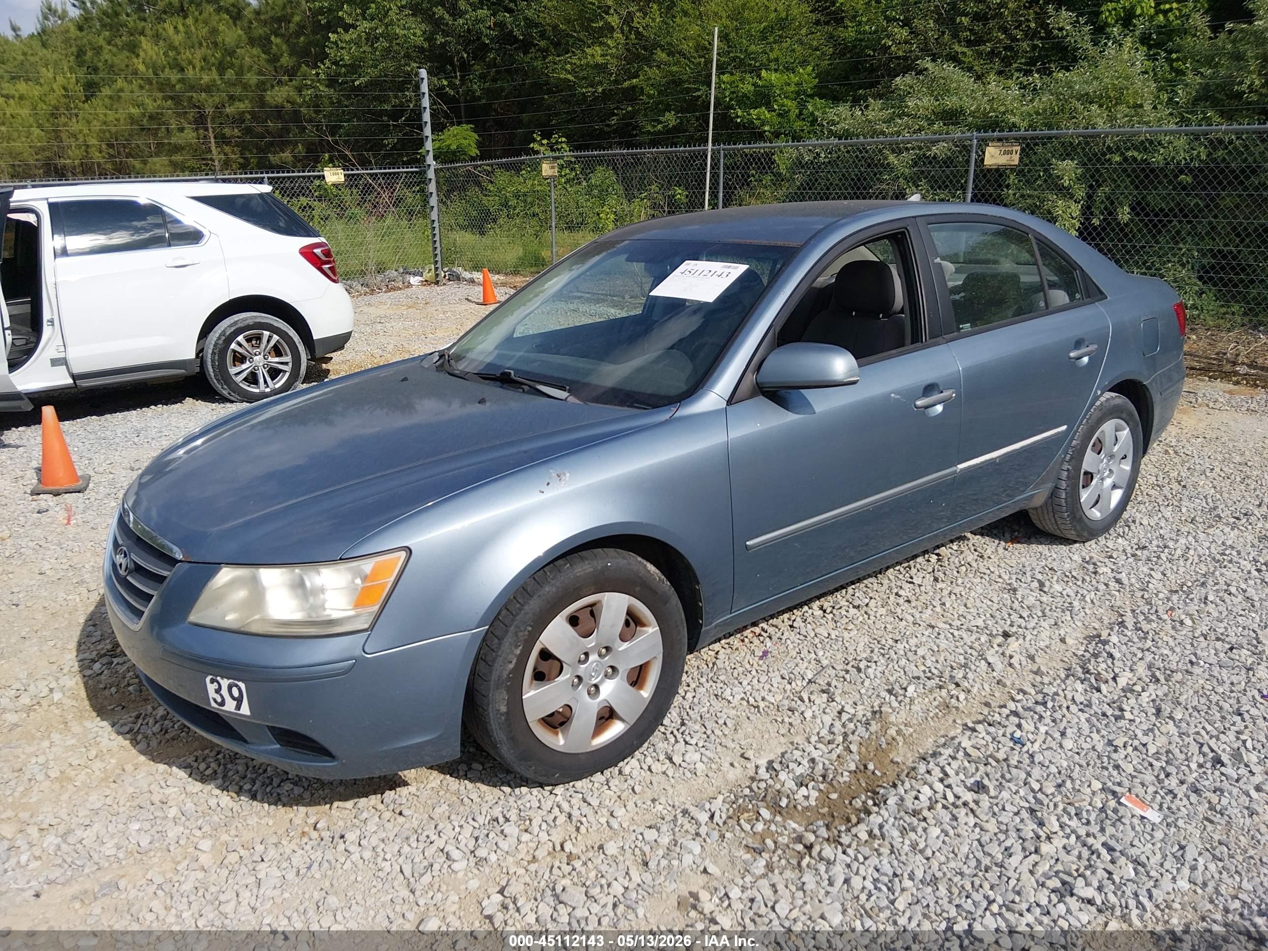 2009 Hyundai Sonata Gls Blue vin: 5NPET46CX9H548061