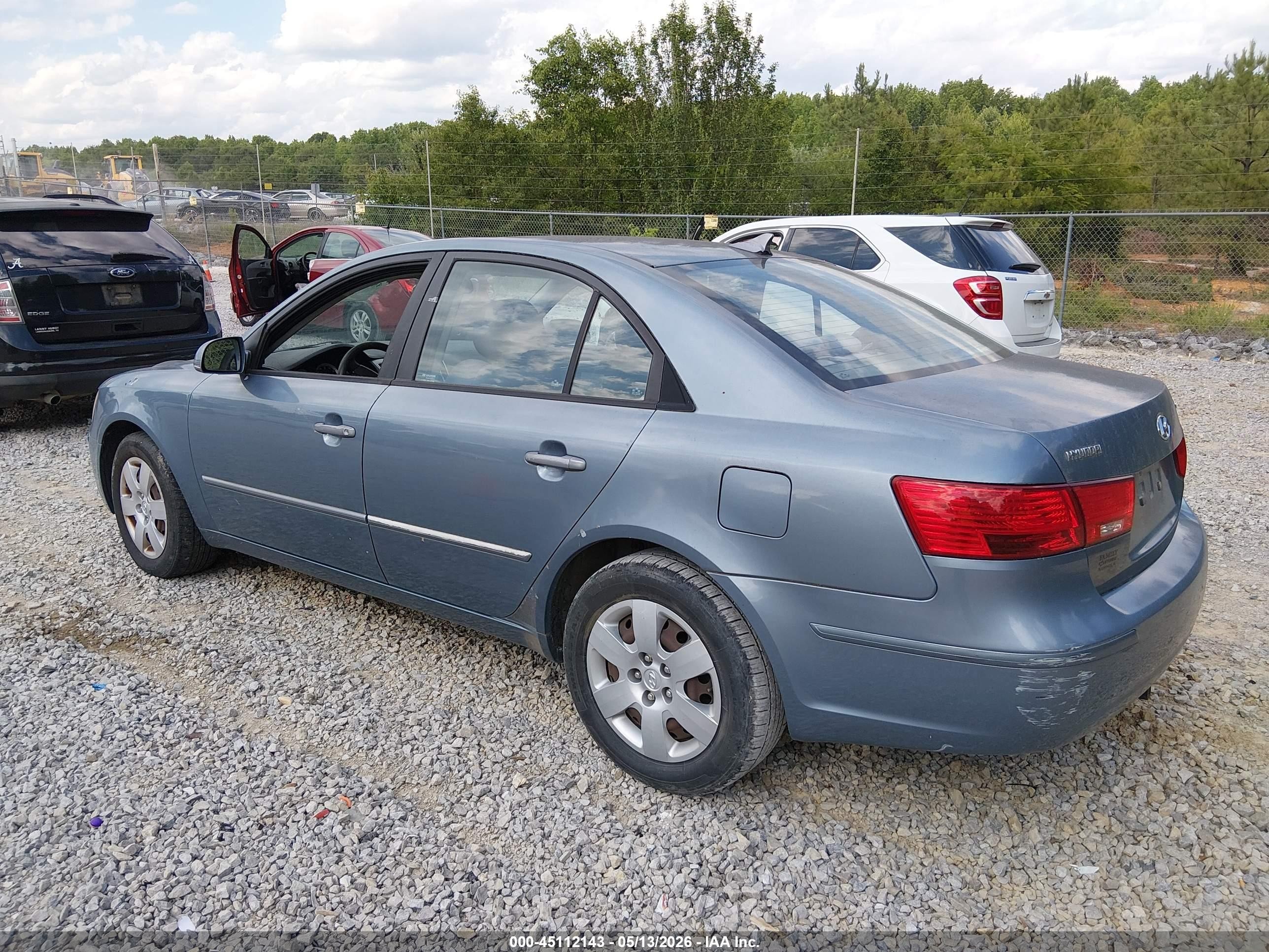 2009 Hyundai Sonata Gls Blue vin: 5NPET46CX9H548061