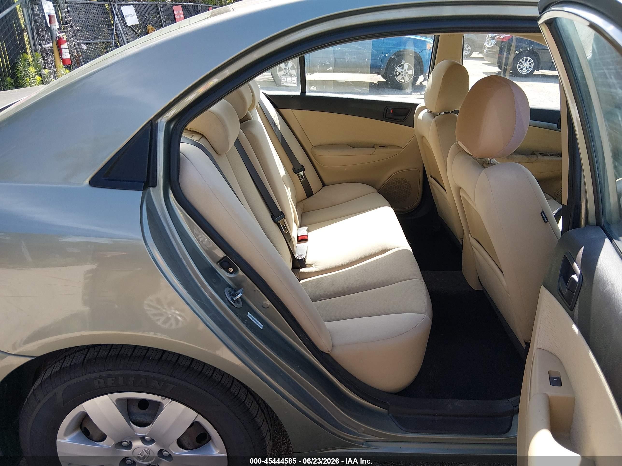 2009 Hyundai Sonata Gls Green vin: 5NPET46CX9H566933