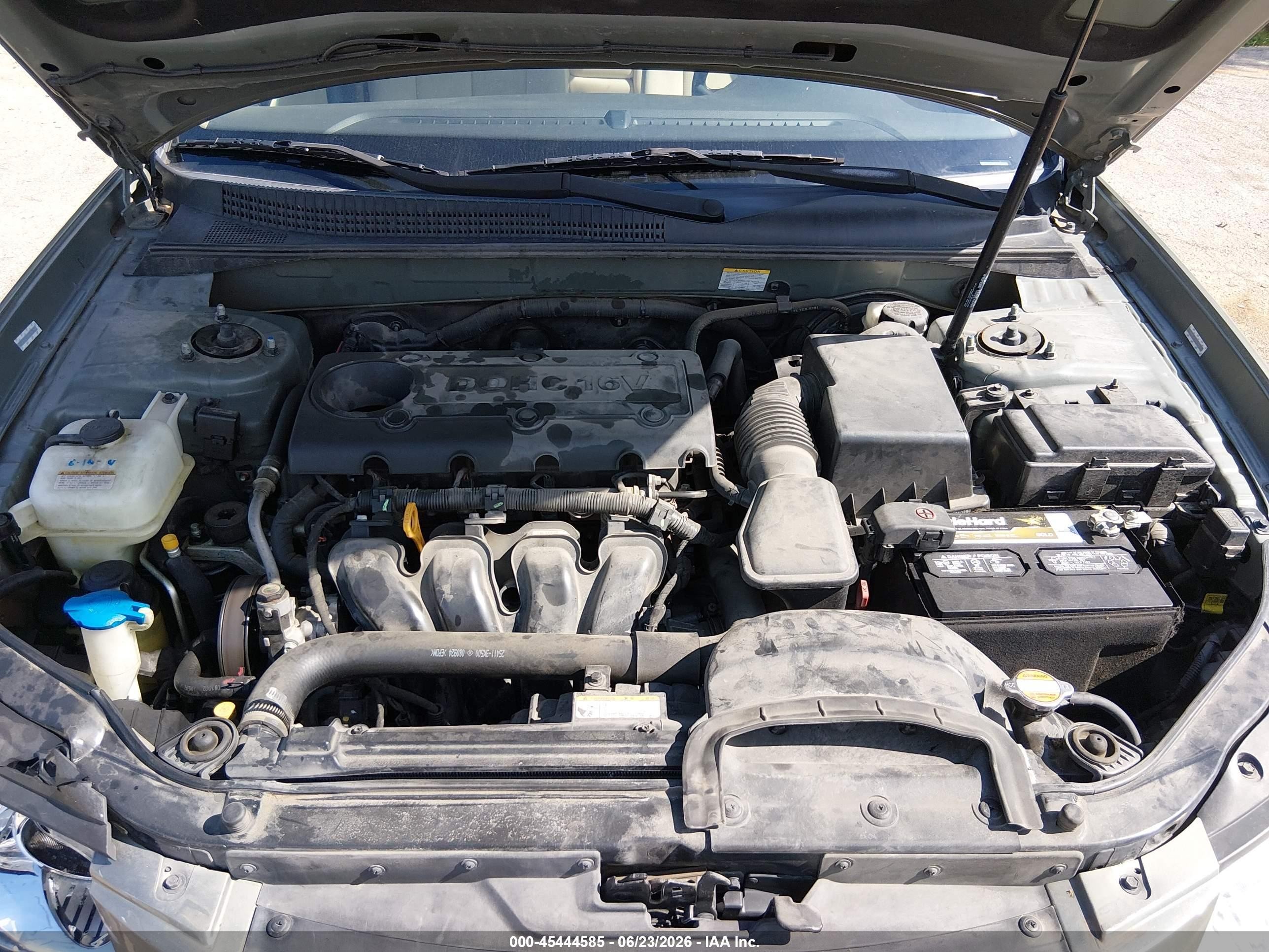 2009 Hyundai Sonata Gls Green vin: 5NPET46CX9H566933