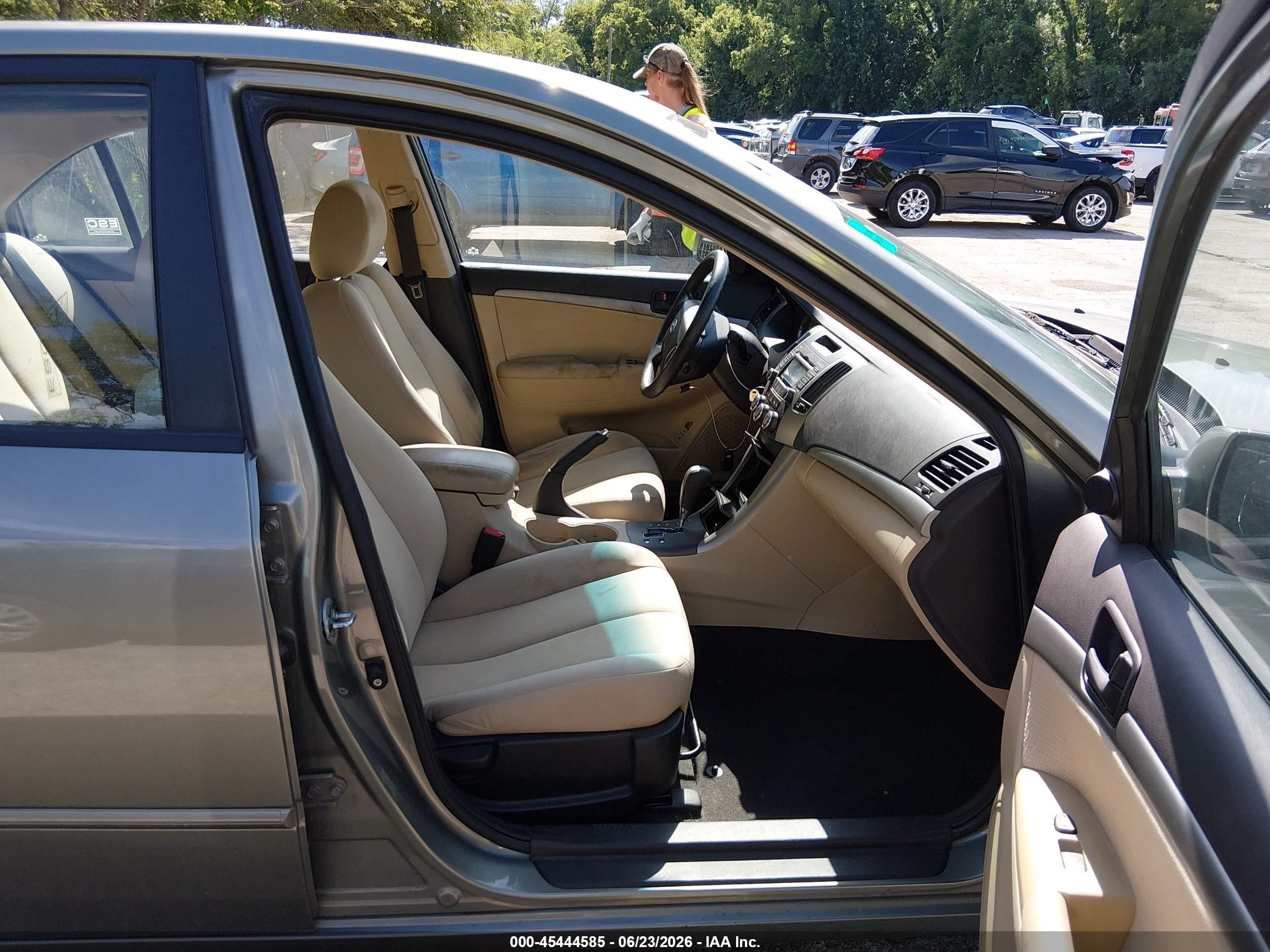 2009 Hyundai Sonata Gls Green vin: 5NPET46CX9H566933