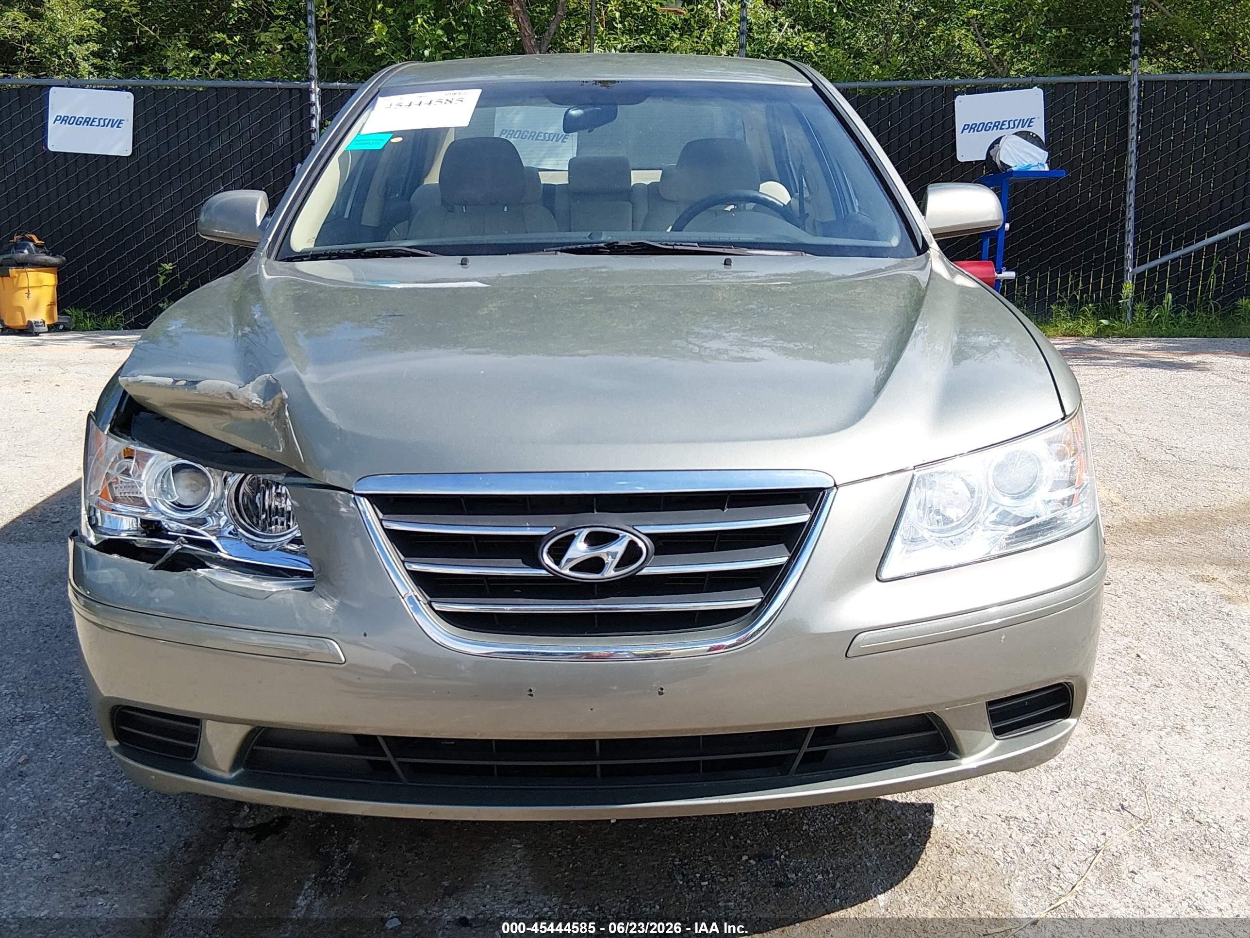 2009 Hyundai Sonata Gls Green vin: 5NPET46CX9H566933