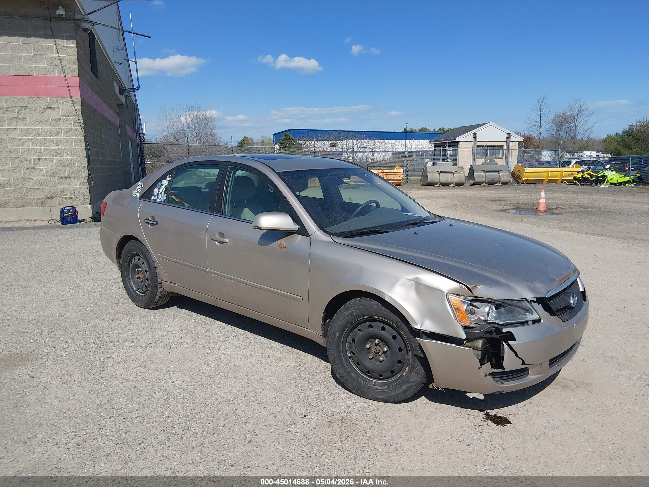 2008 Hyundai Sonata Gls V6 Brown vin: 5NPET46F08H327321