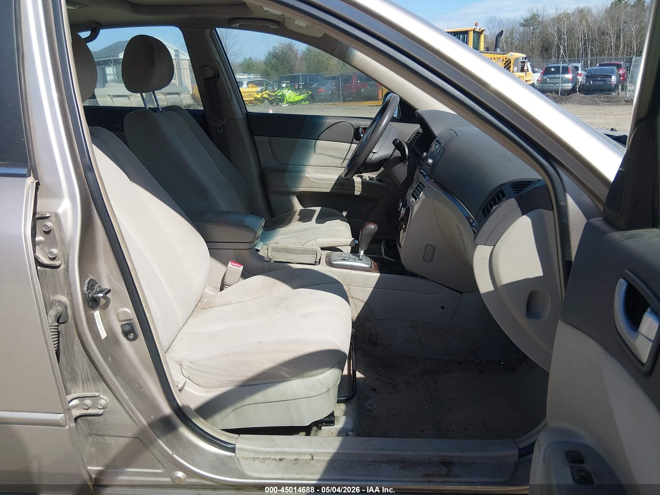 2008 Hyundai Sonata Gls V6 Brown vin: 5NPET46F08H327321