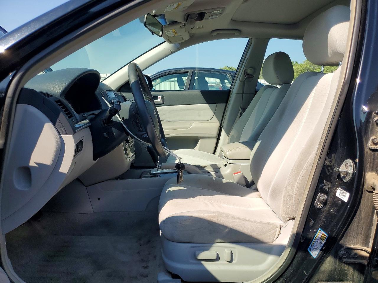 2008 Hyundai Sonata Gls V6 Black vin: 5NPET46F18H387866