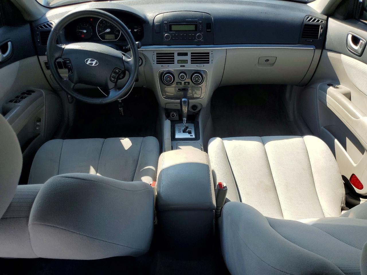2008 Hyundai Sonata Gls V6 Black vin: 5NPET46F18H387866
