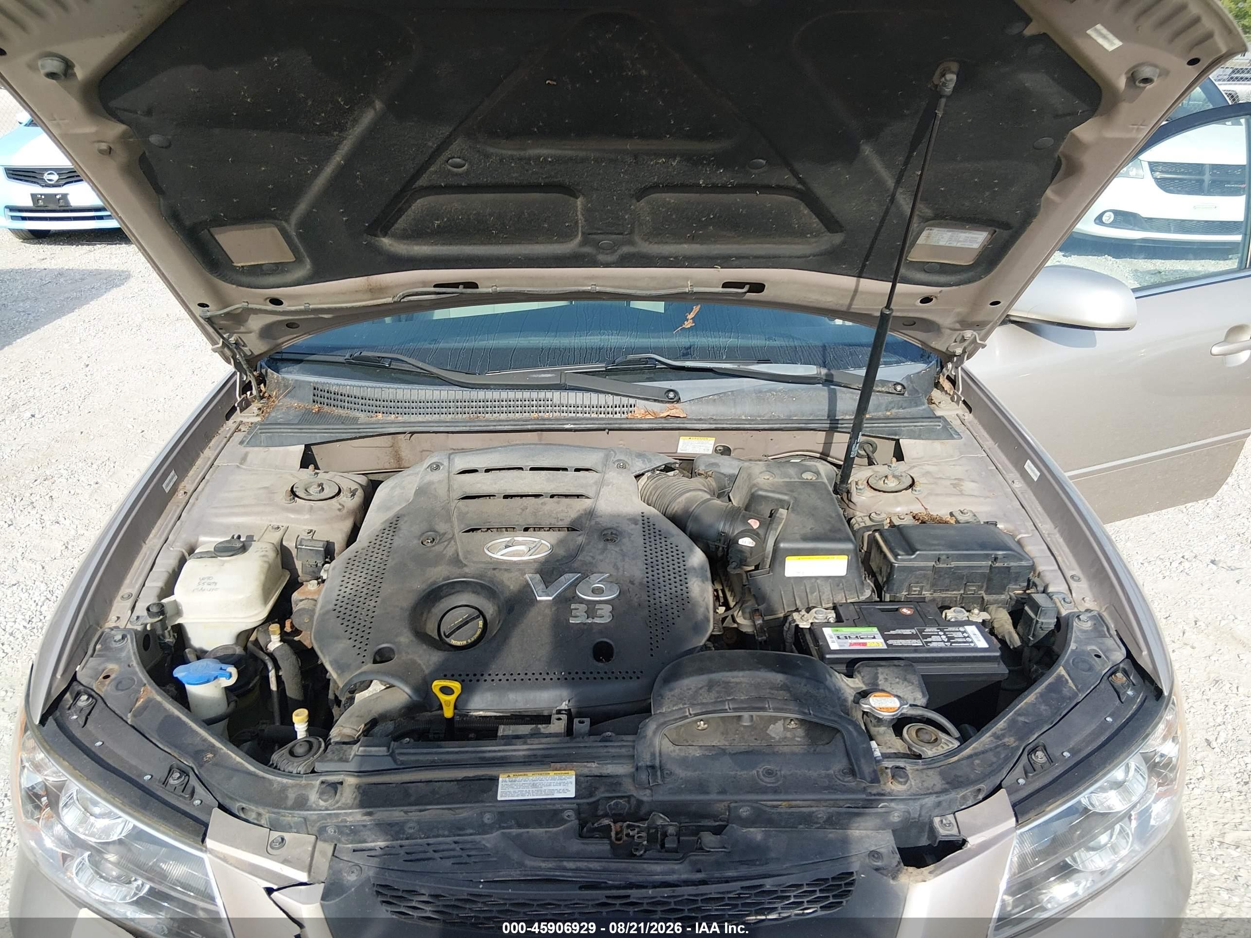 2008 Hyundai Sonata Gls V6 Золотой vin: 5NPET46F28H316272