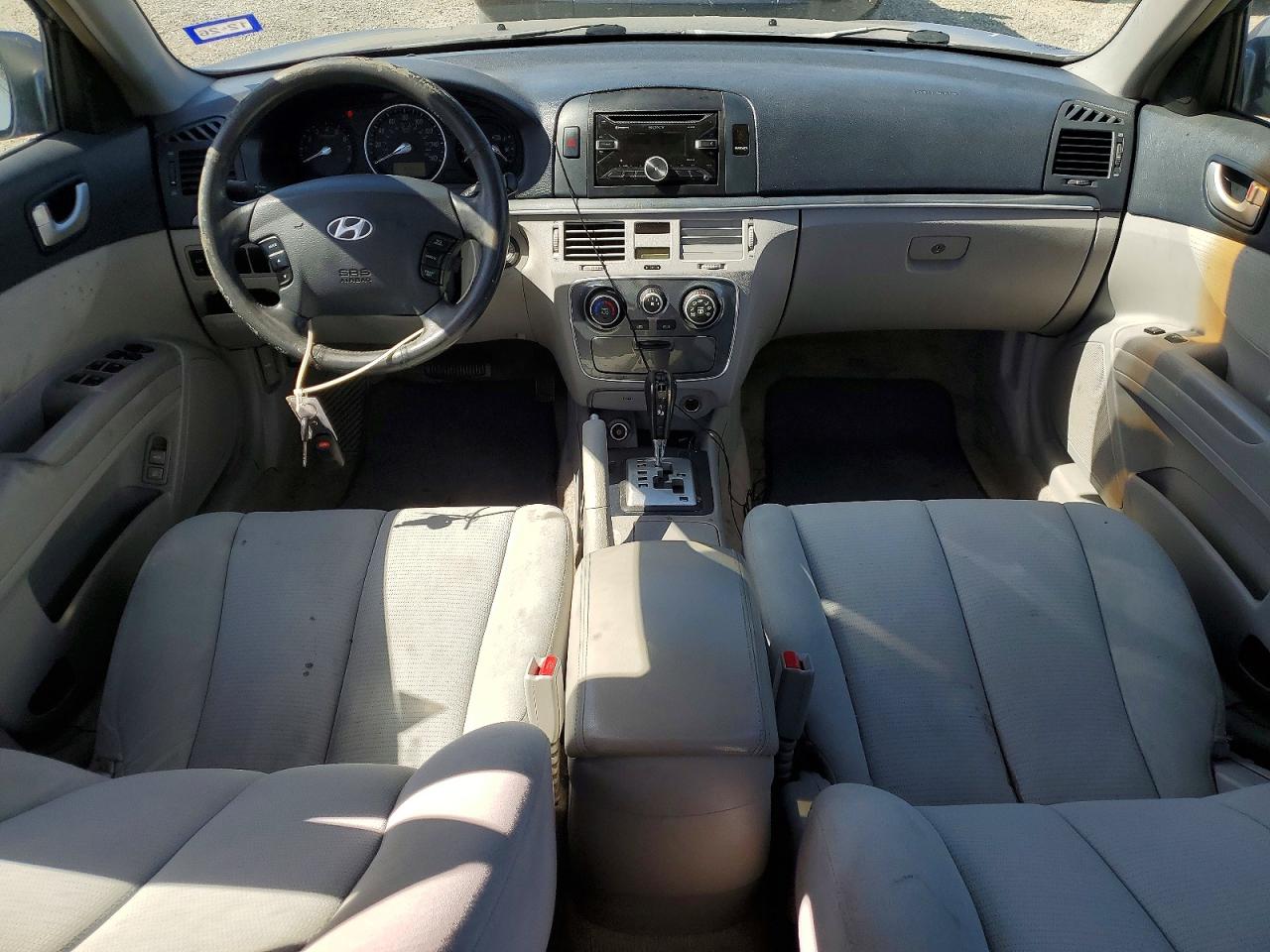 2008 Hyundai Sonata Gls Серебряный vin: 5NPET46F28H322508