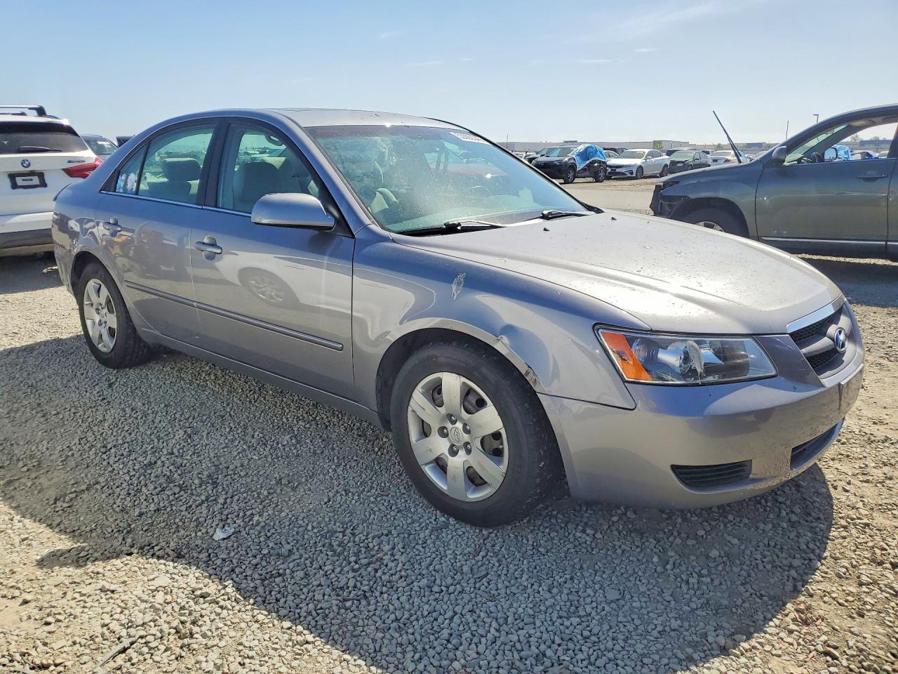 2008 Hyundai Sonata Gls Серебряный vin: 5NPET46F28H322508