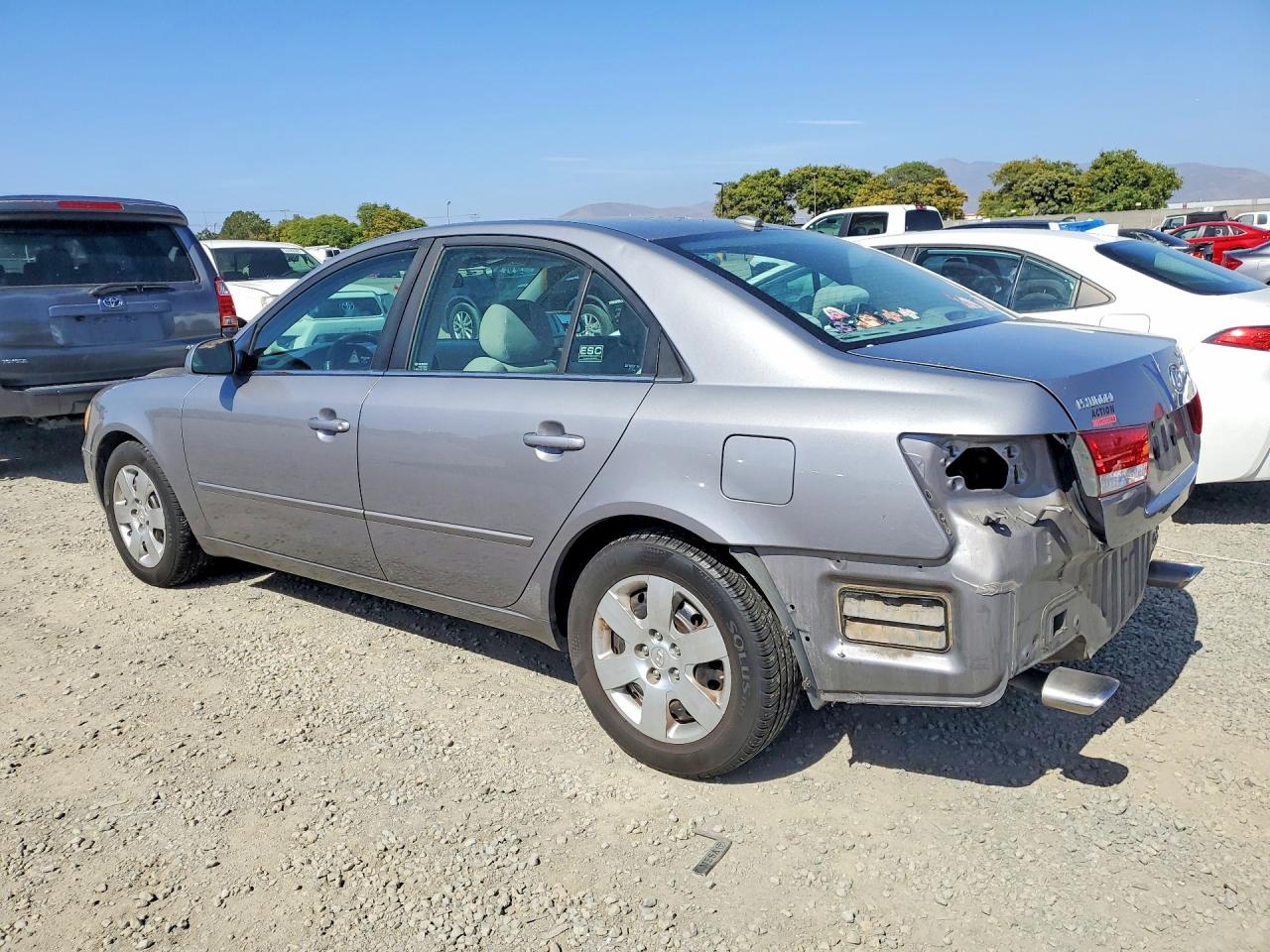 2008 Hyundai Sonata Gls Серебряный vin: 5NPET46F28H322508