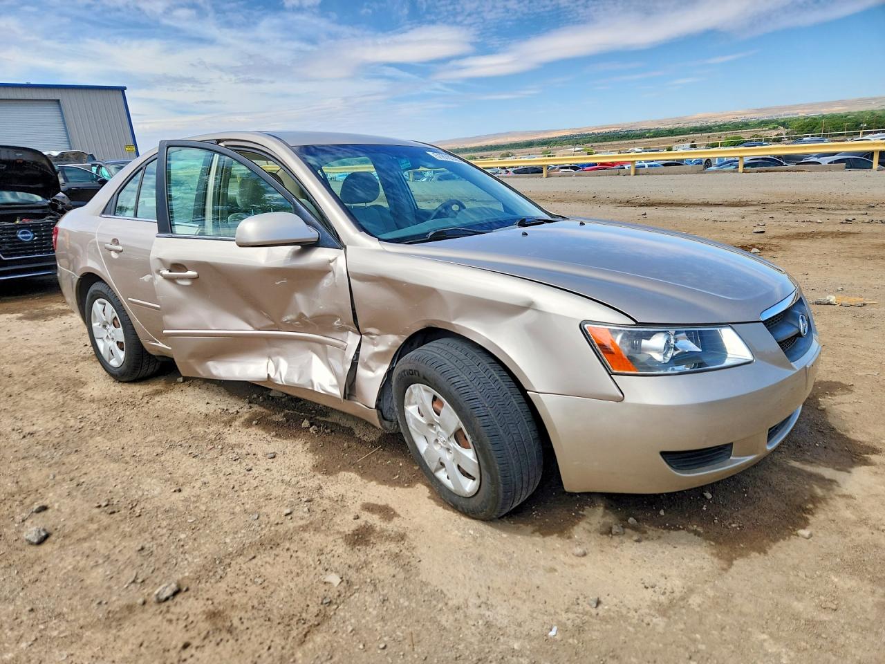 2008 Hyundai Sonata Gls Gold vin: 5NPET46F28H374012
