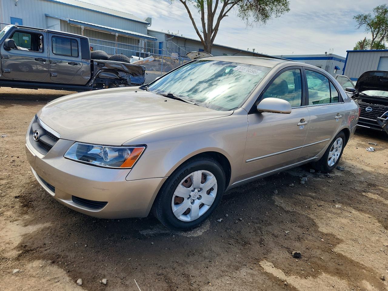 2008 Hyundai Sonata Gls Gold vin: 5NPET46F28H374012
