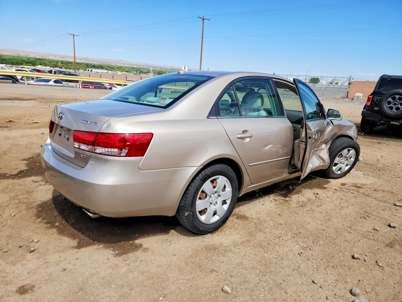 2008 Hyundai Sonata Gls Gold vin: 5NPET46F28H374012