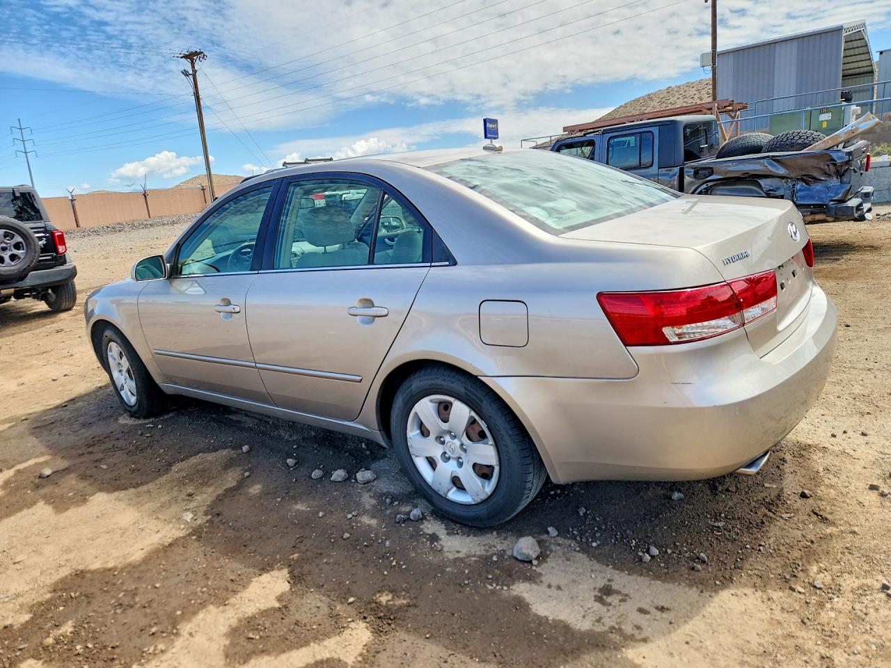 2008 Hyundai Sonata Gls Gold vin: 5NPET46F28H374012