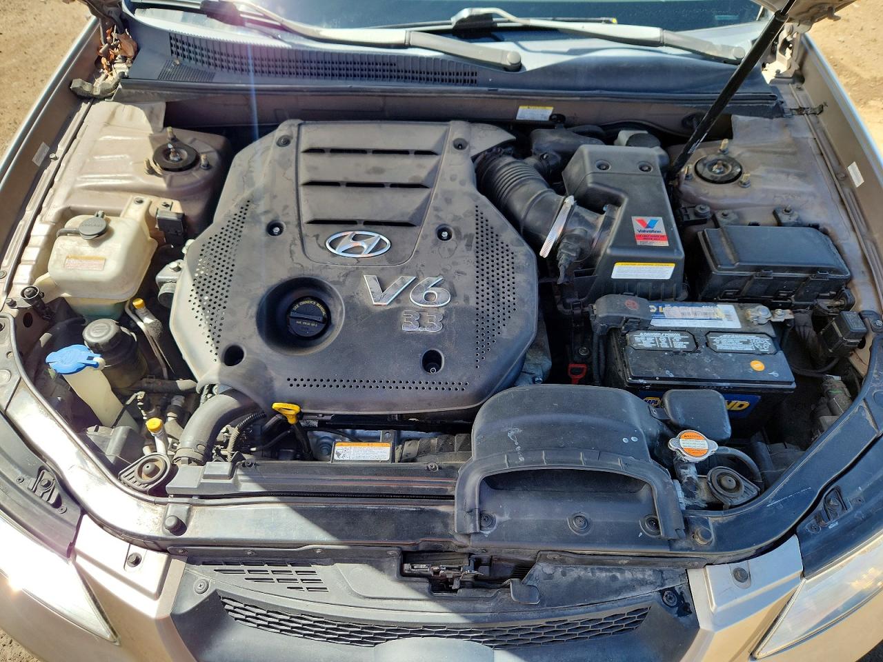 2008 Hyundai Sonata Gls Gold vin: 5NPET46F28H374012