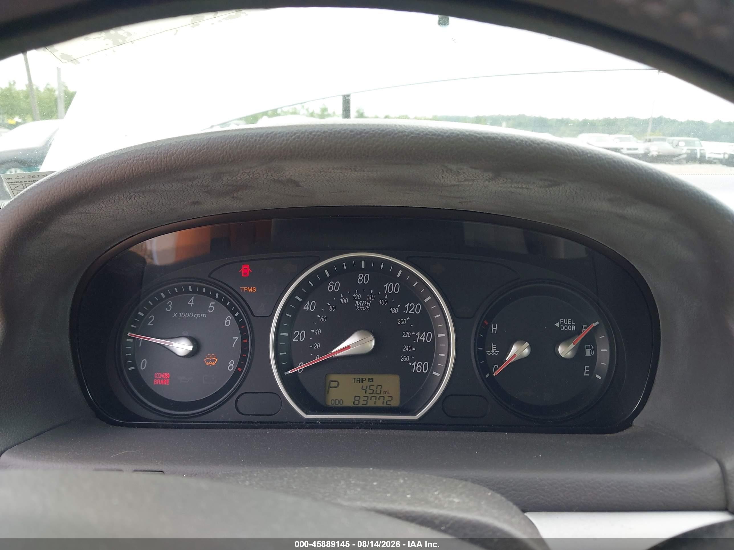 2008 Hyundai Sonata Gls V6 Light Blue vin: 5NPET46F28H378819