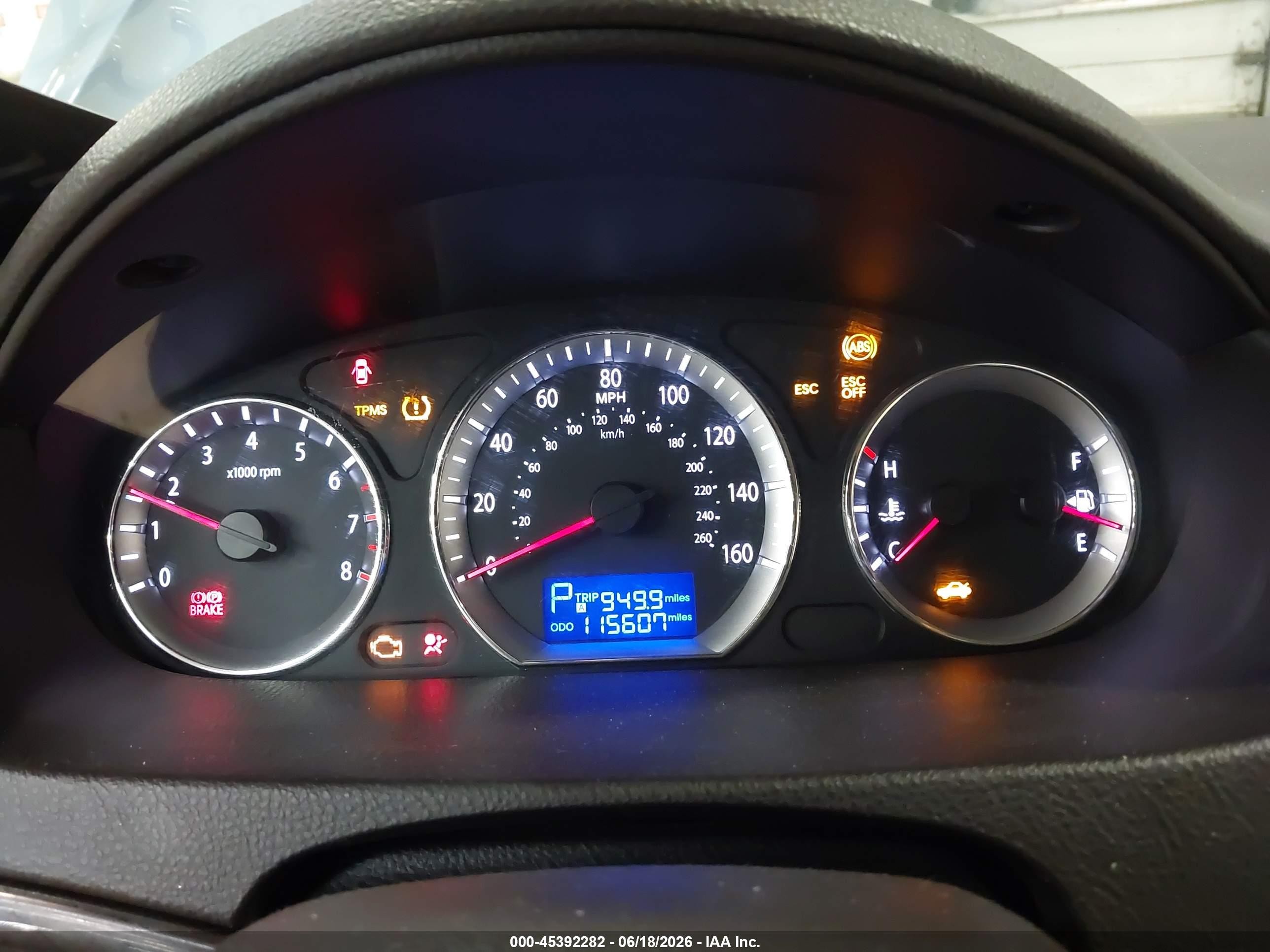 2009 Hyundai Sonata Gls V6 Light Blue vin: 5NPET46F29H456467