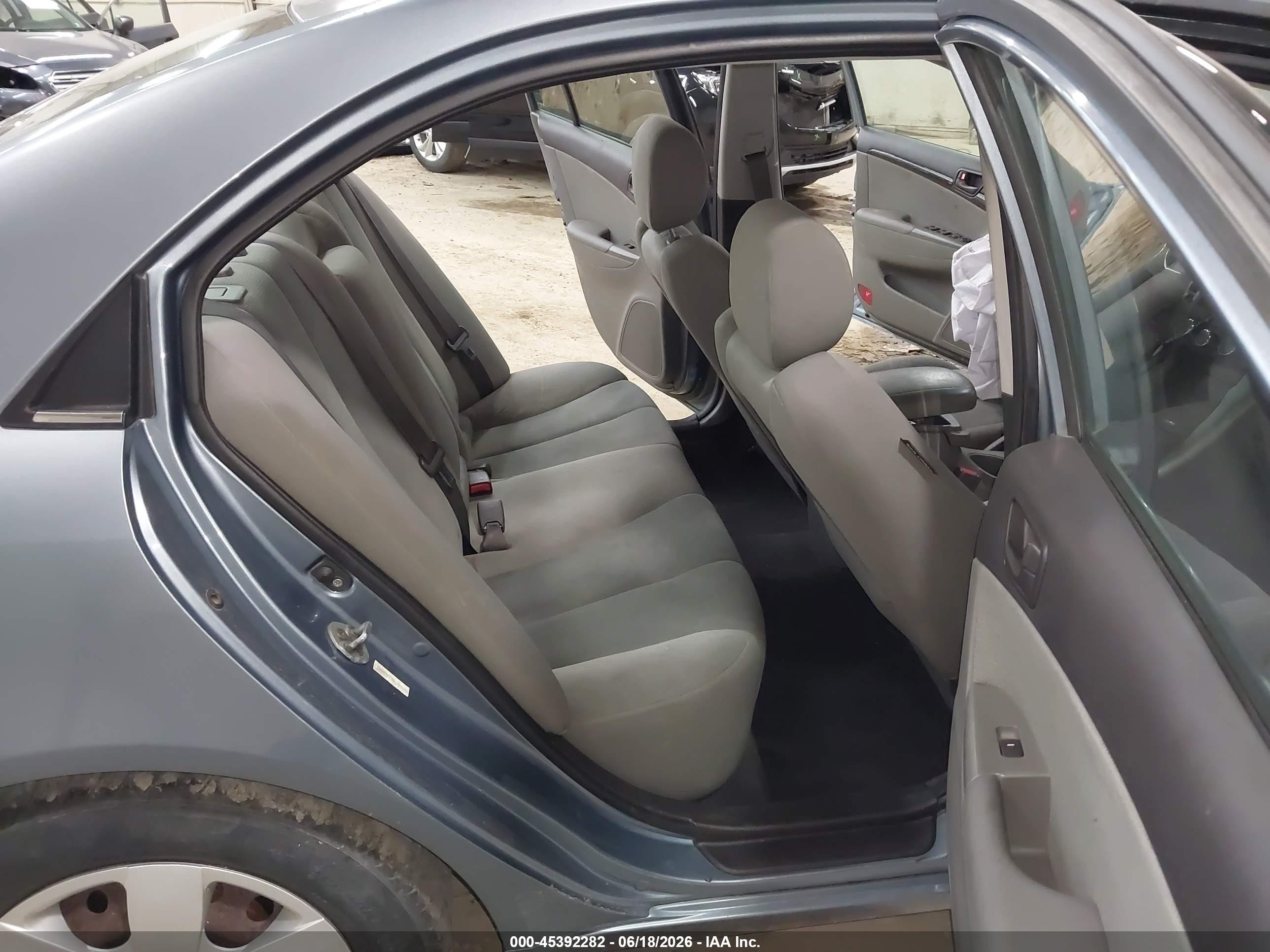 2009 Hyundai Sonata Gls V6 Light Blue vin: 5NPET46F29H456467