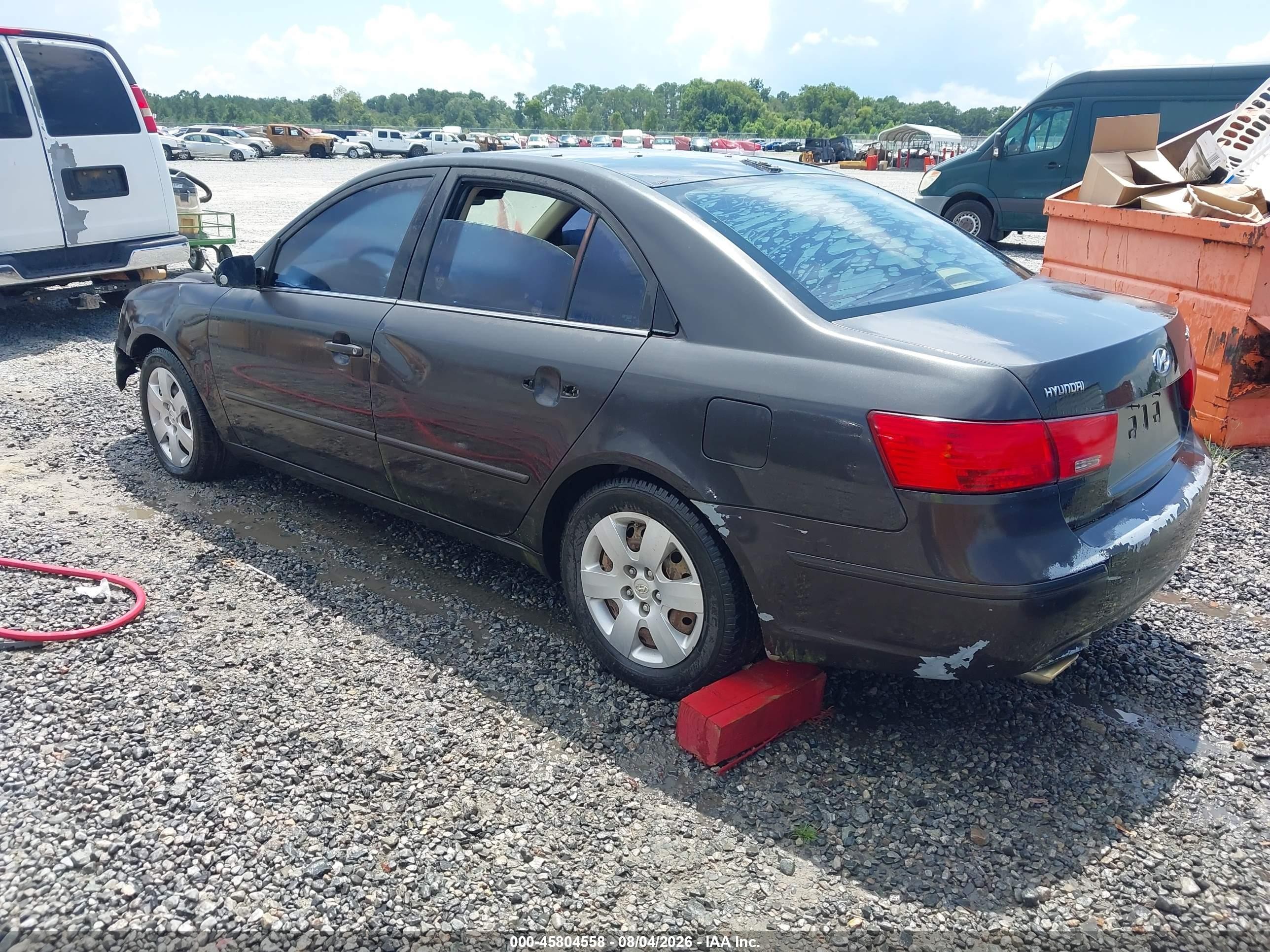 2009 Hyundai Sonata Gls V6 Brown vin: 5NPET46F29H464164