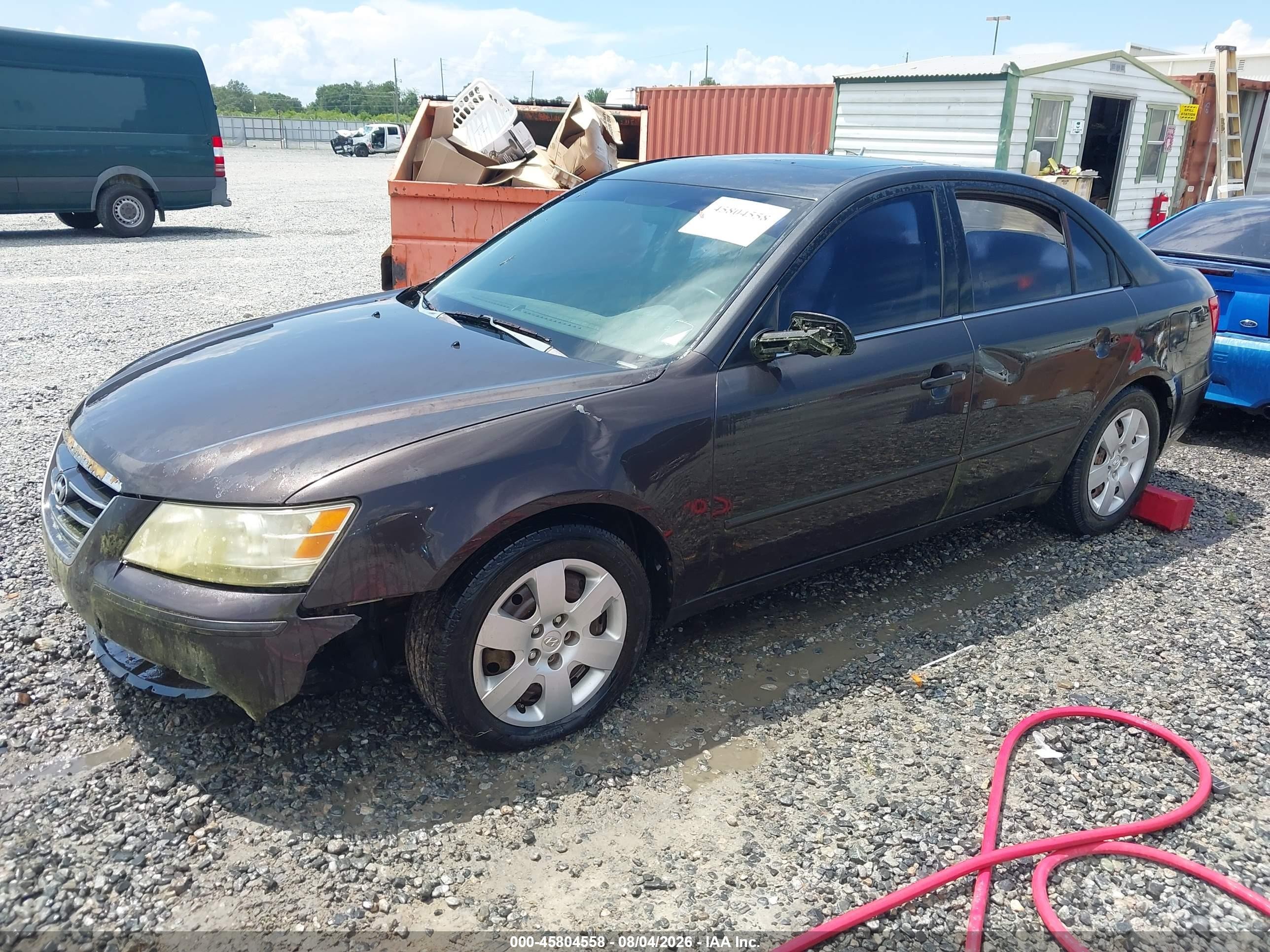 2009 Hyundai Sonata Gls V6 Brown vin: 5NPET46F29H464164