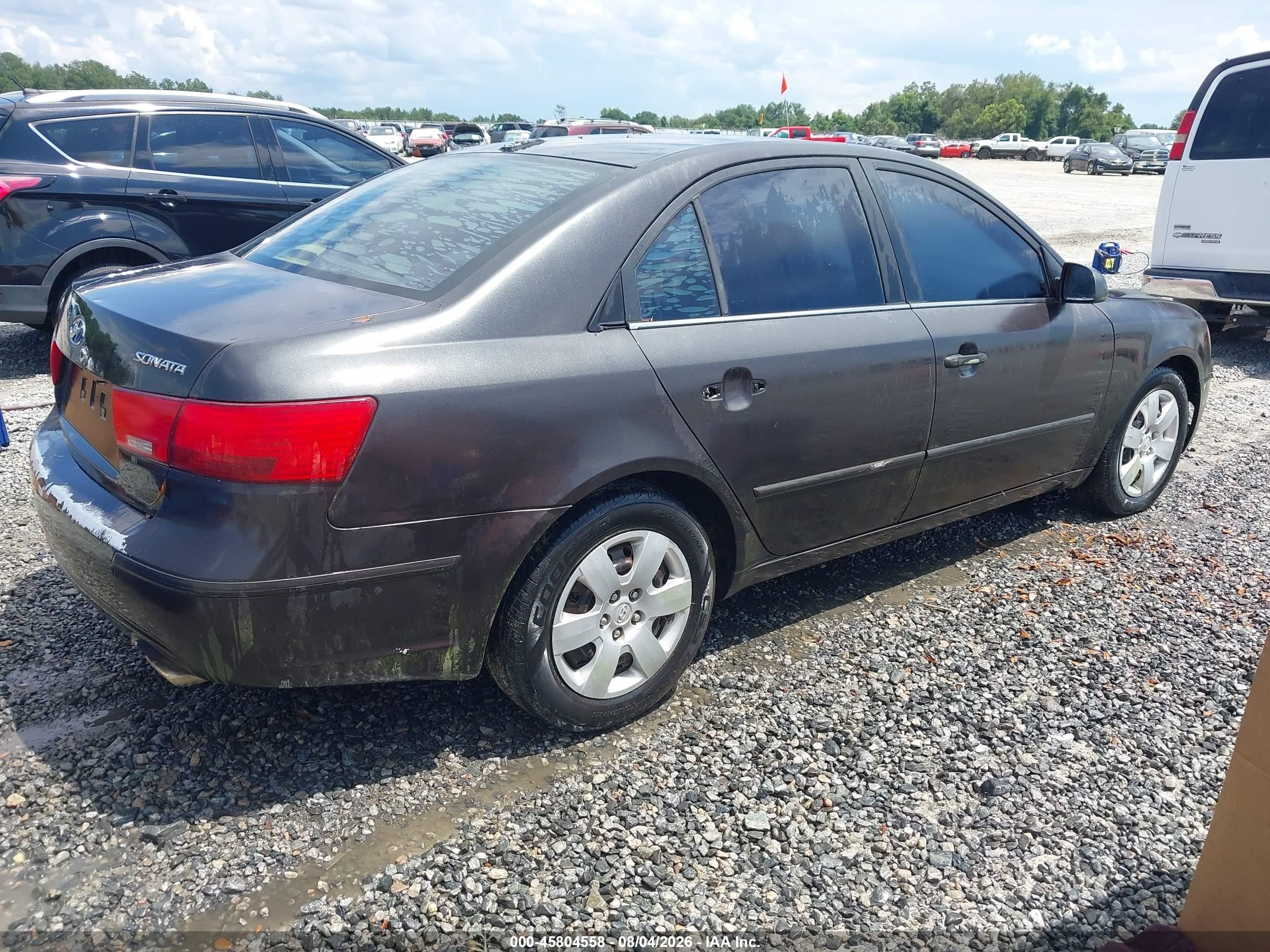 2009 Hyundai Sonata Gls V6 Brown vin: 5NPET46F29H464164
