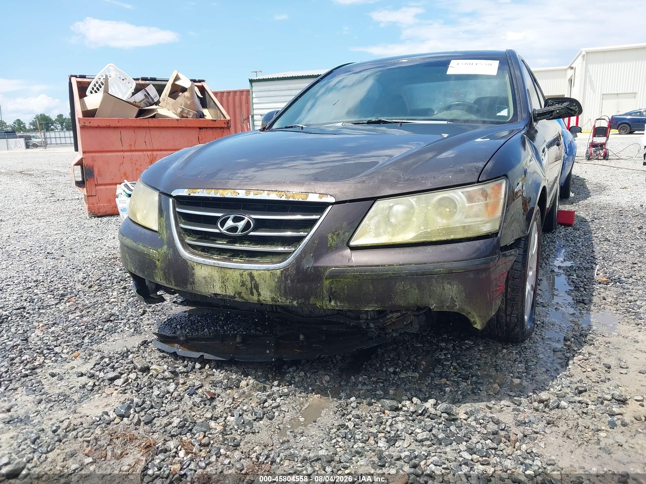 2009 Hyundai Sonata Gls V6 Brown vin: 5NPET46F29H464164