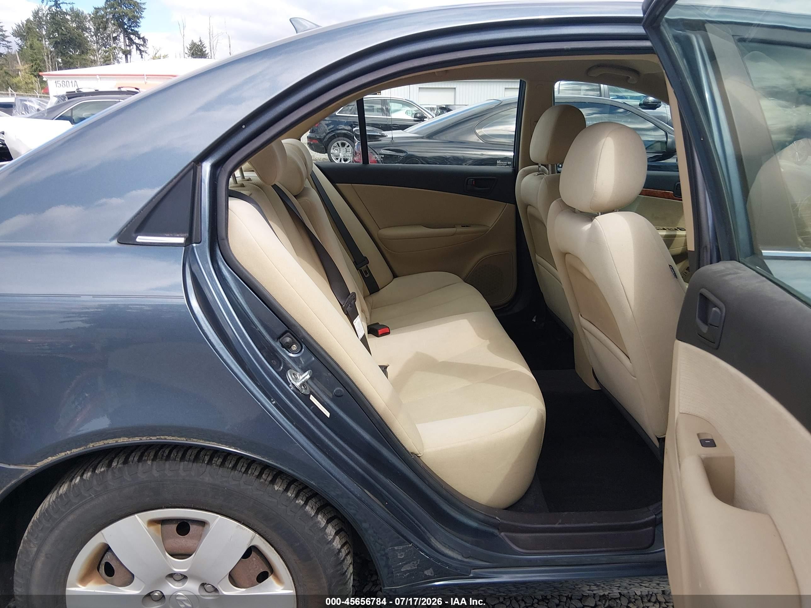 2009 Hyundai Sonata Gls V6 Blue vin: 5NPET46F29H469588