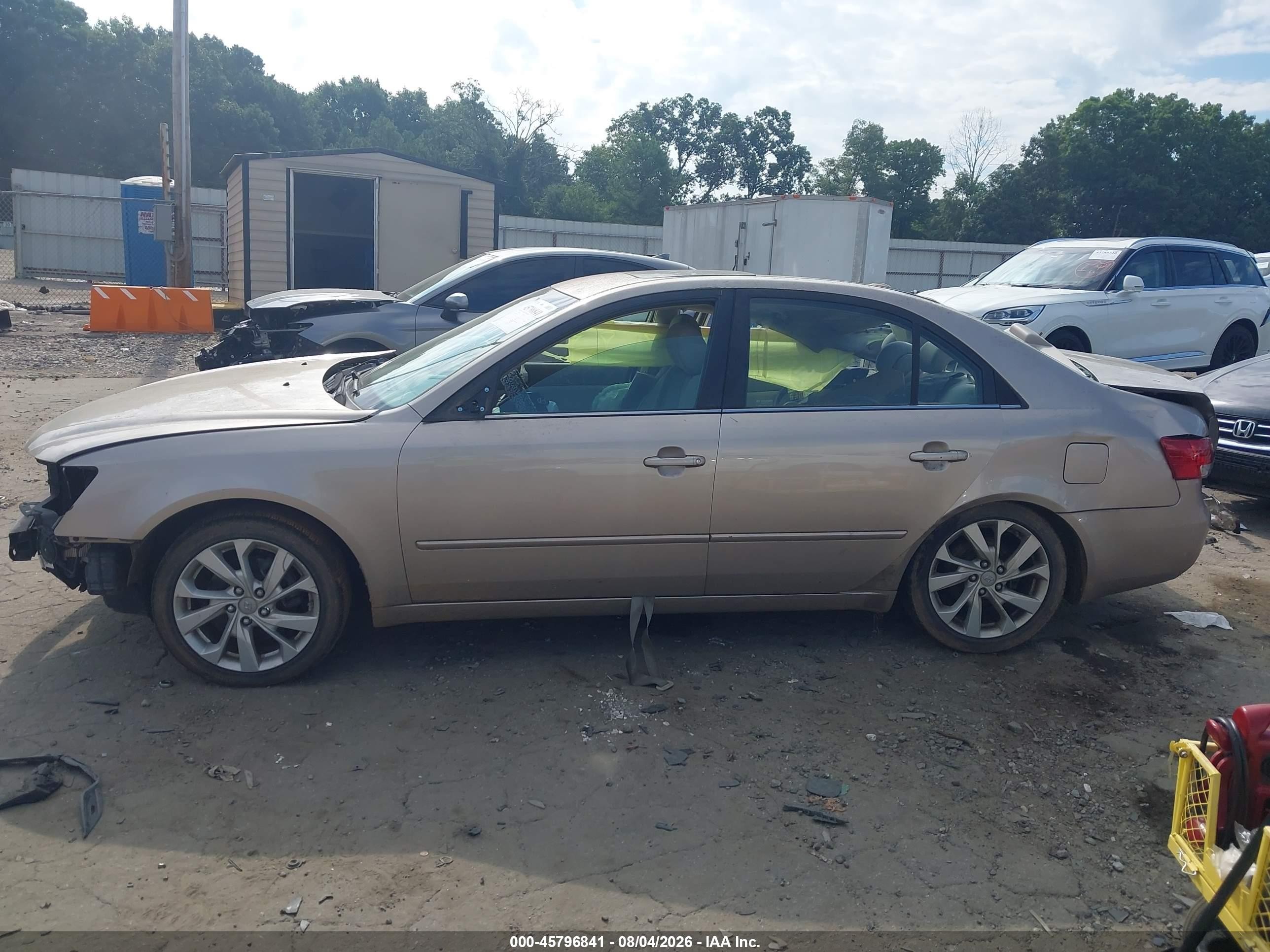 2008 Hyundai Sonata Gls V6 Tan vin: 5NPET46F38H387500