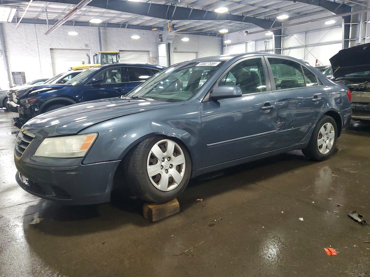2009 Hyundai Sonata Gls Gray vin: 5NPET46F39H408685