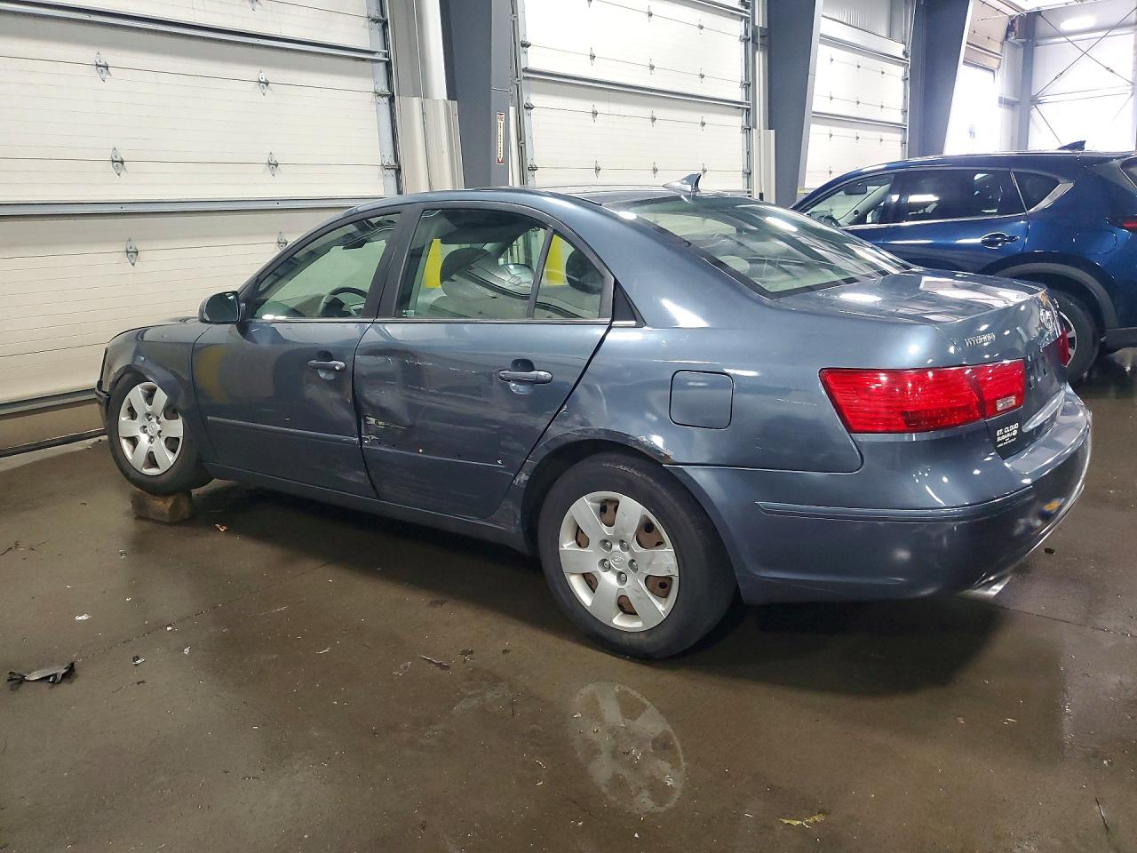 2009 Hyundai Sonata Gls Gray vin: 5NPET46F39H408685