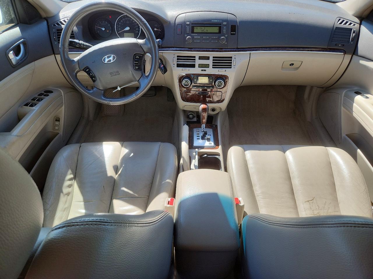 2006 Hyundai Sonata Gl White vin: 5NPET46F46H073674