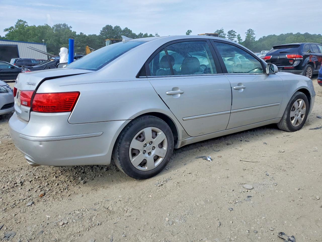 2009 Hyundai Sonata Gls Silver vin: 5NPET46F49H462948