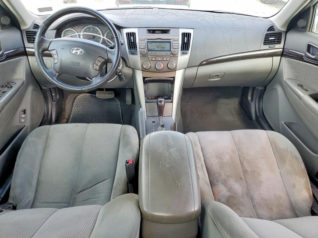 2009 Hyundai Sonata Gls Silver vin: 5NPET46F49H462948
